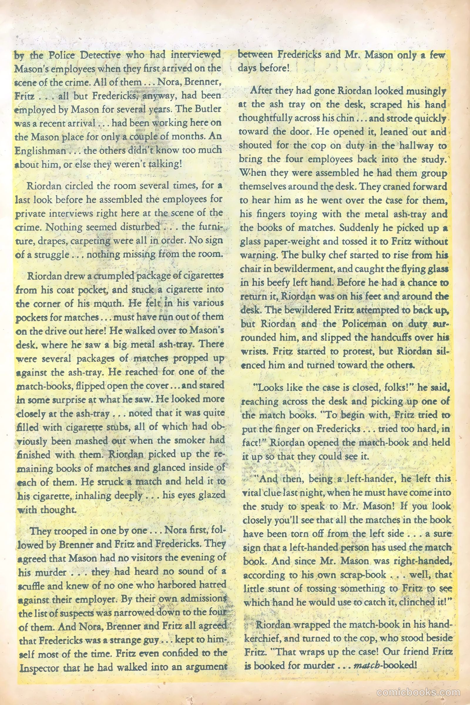 Martin Kane Private Eye #4 — page 22 of 36