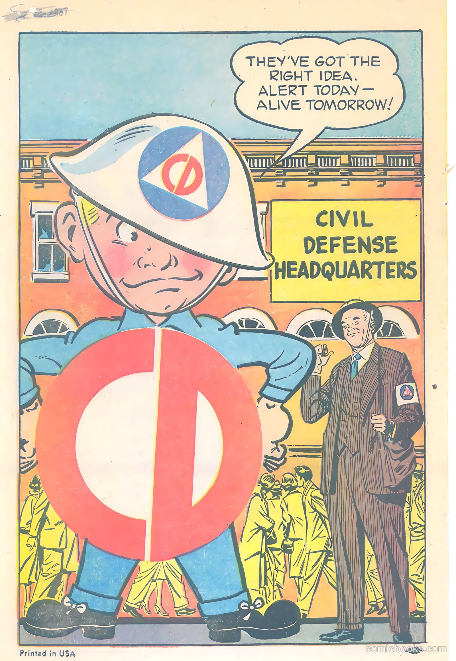 Mr. Civil Defense Tells About Natural Disasters! #1 — page 16 of 16