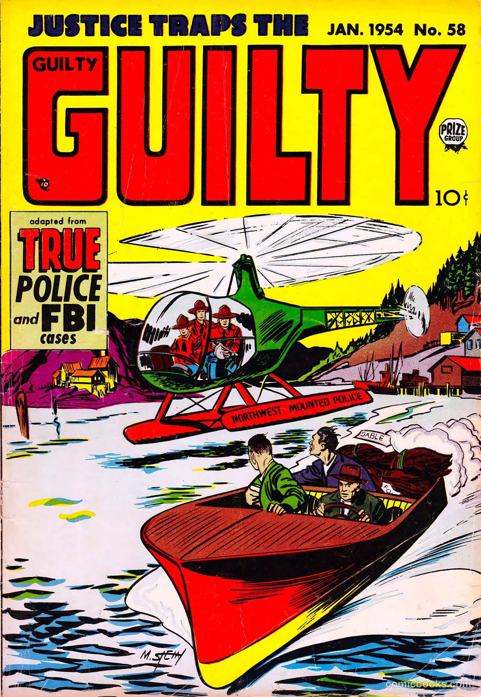 Justice Traps the Guilty #58 — page 1 of 36