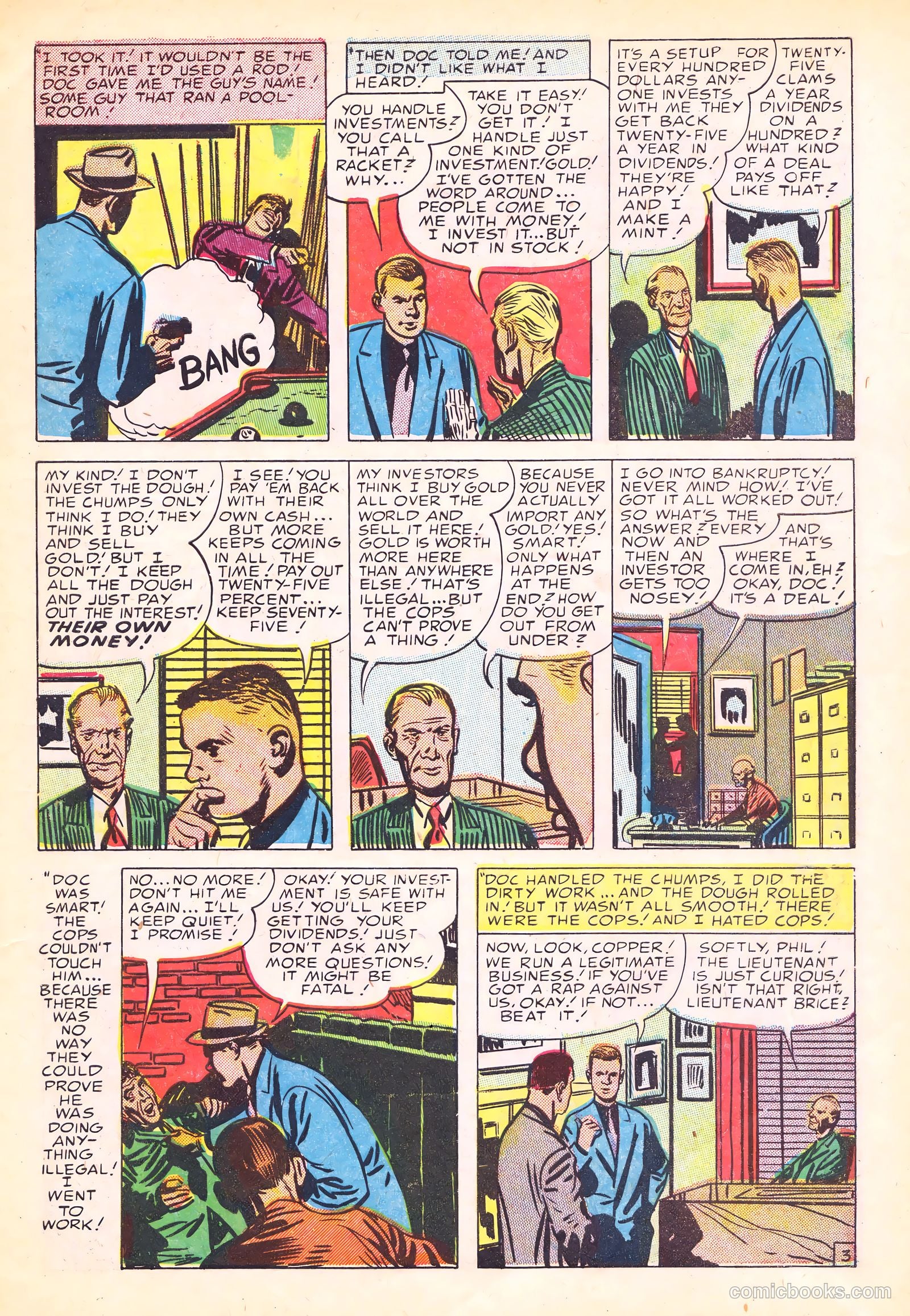 Justice Traps the Guilty #58 — page 5 of 36