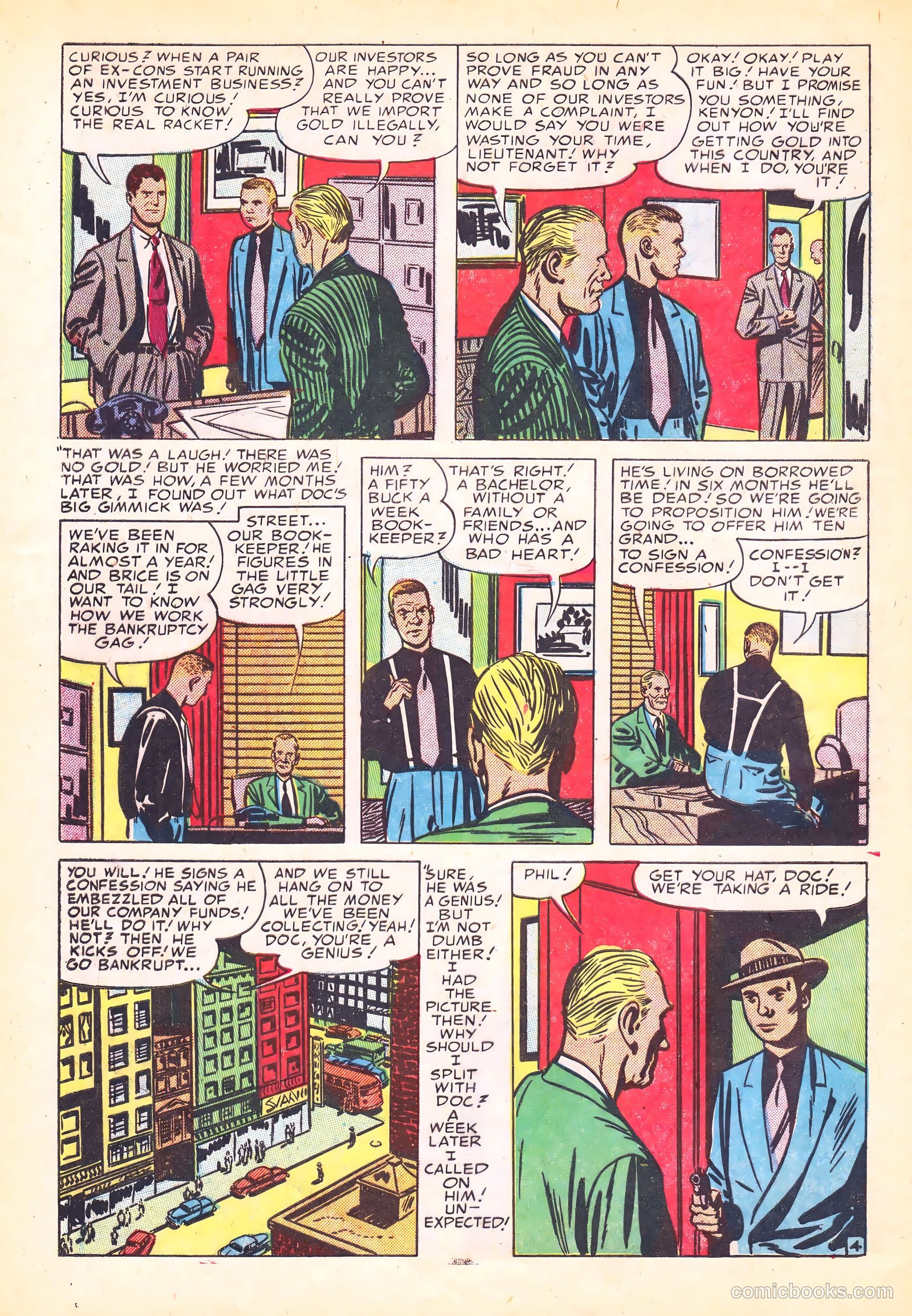 Justice Traps the Guilty #58 — page 6 of 36