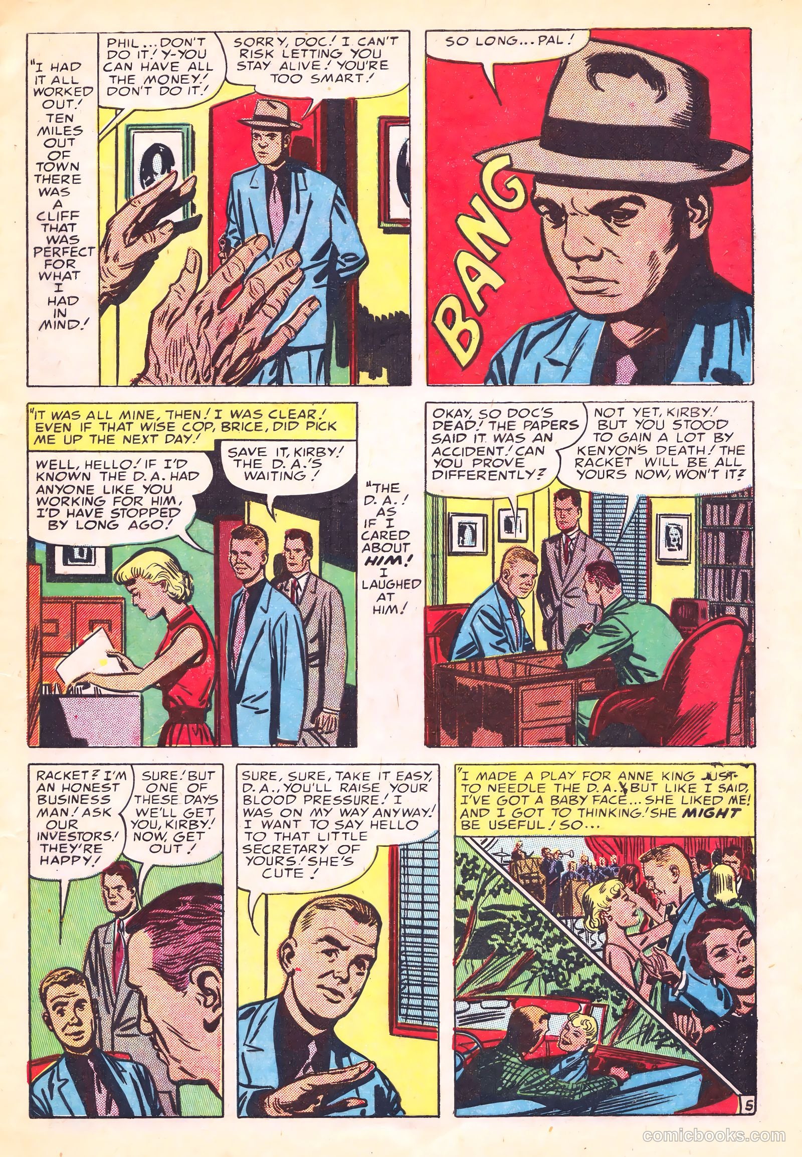 Justice Traps the Guilty #58 — page 7 of 36