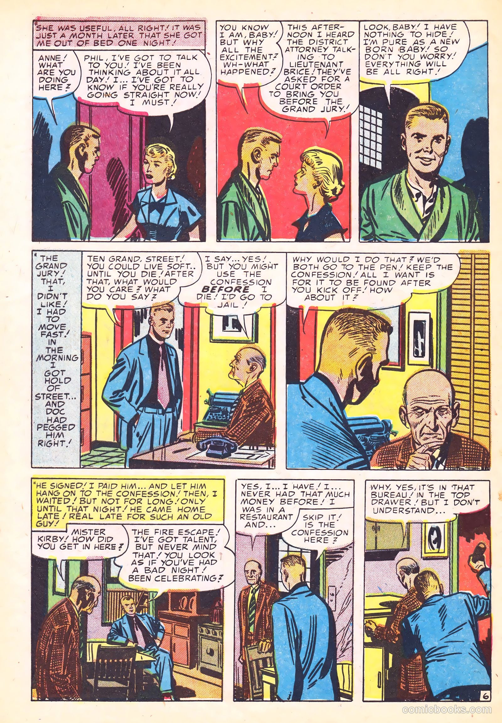Justice Traps the Guilty #58 — page 8 of 36