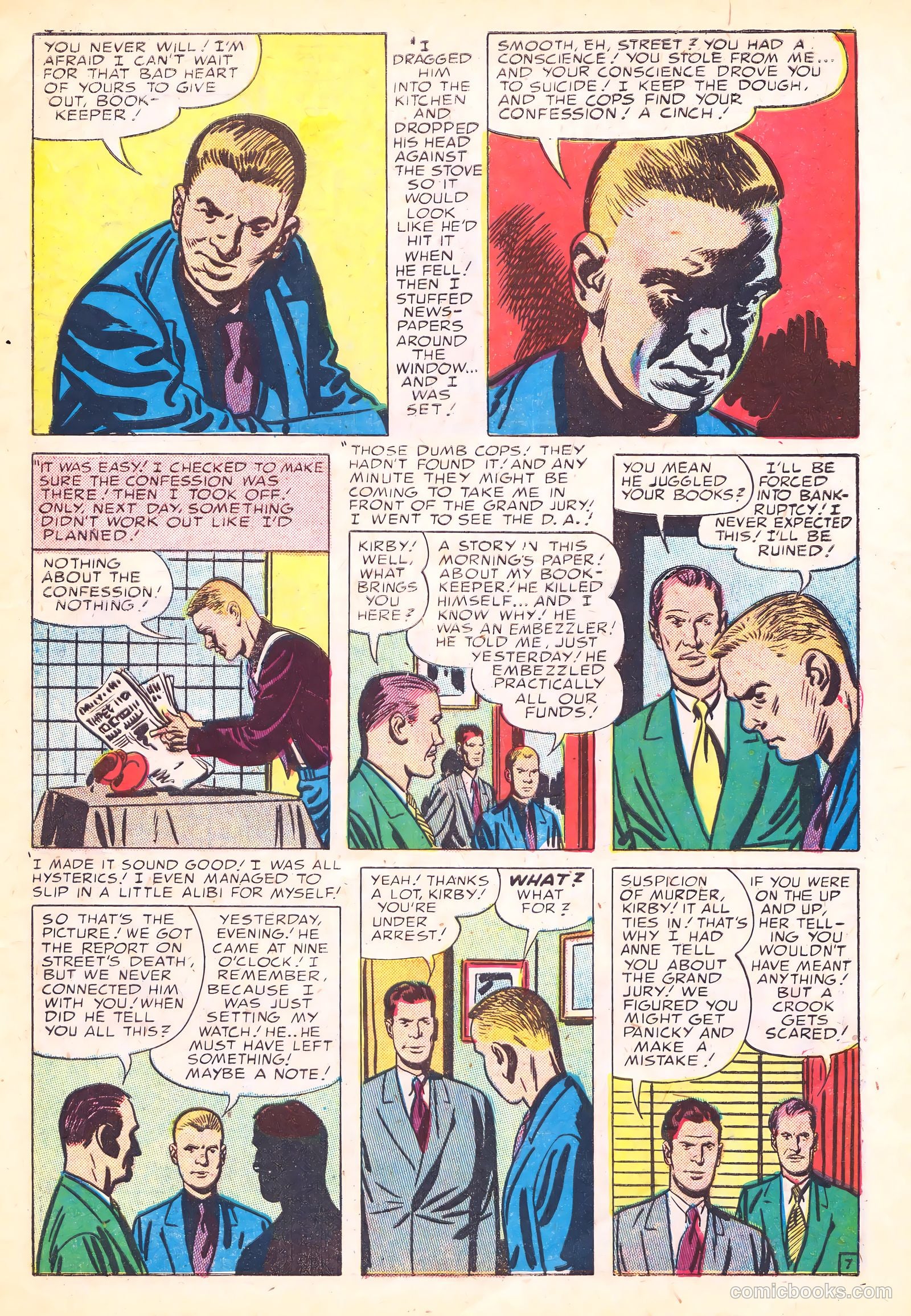 Justice Traps the Guilty #58 — page 9 of 36