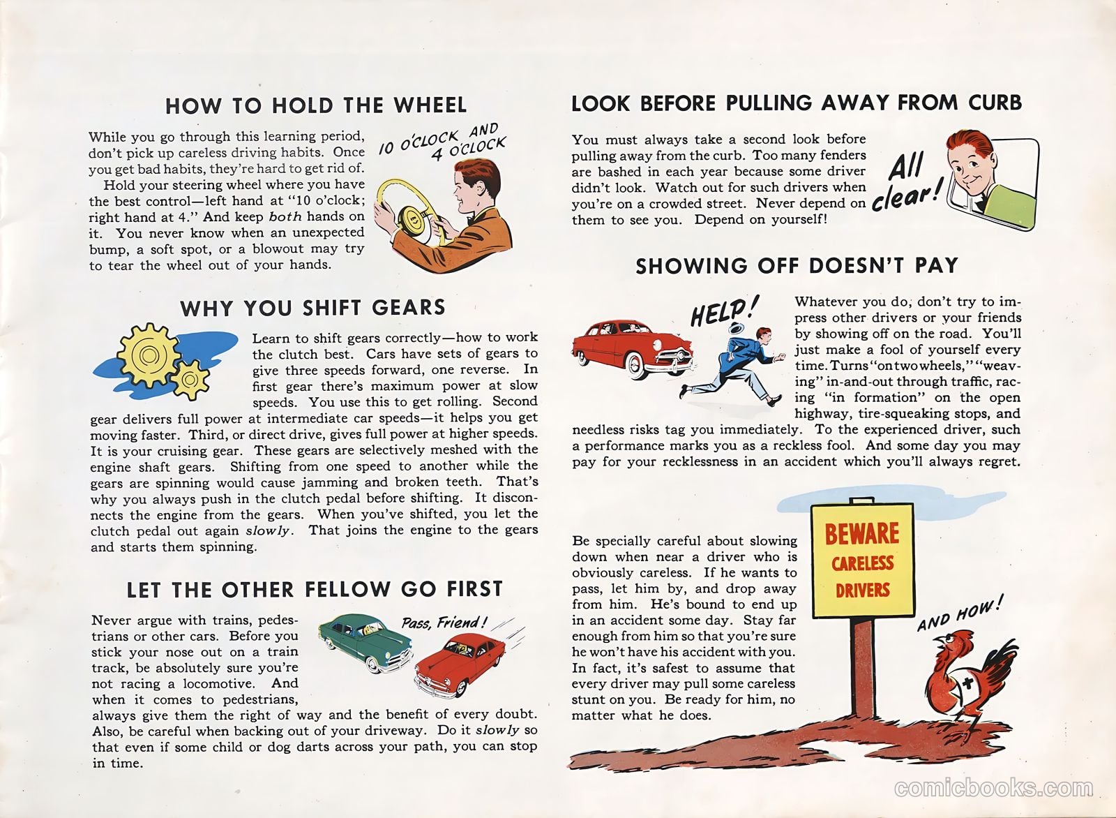 How to Be an Expert Driver #nn — page 3 of 24