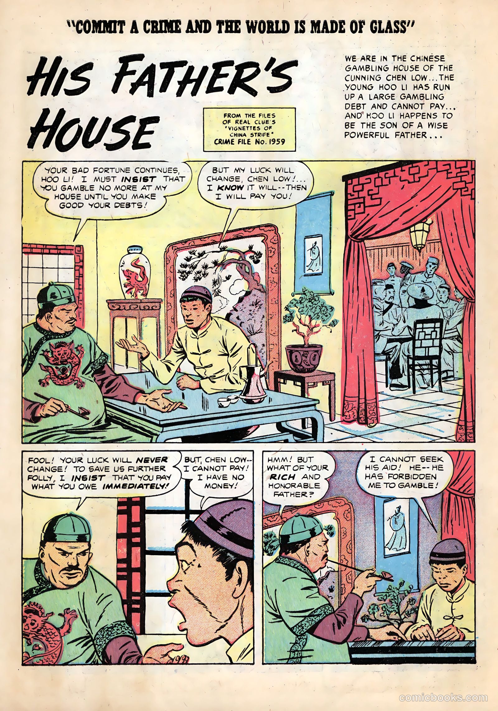 Real Clue Crime Stories v7 #1 — page 10 of 36