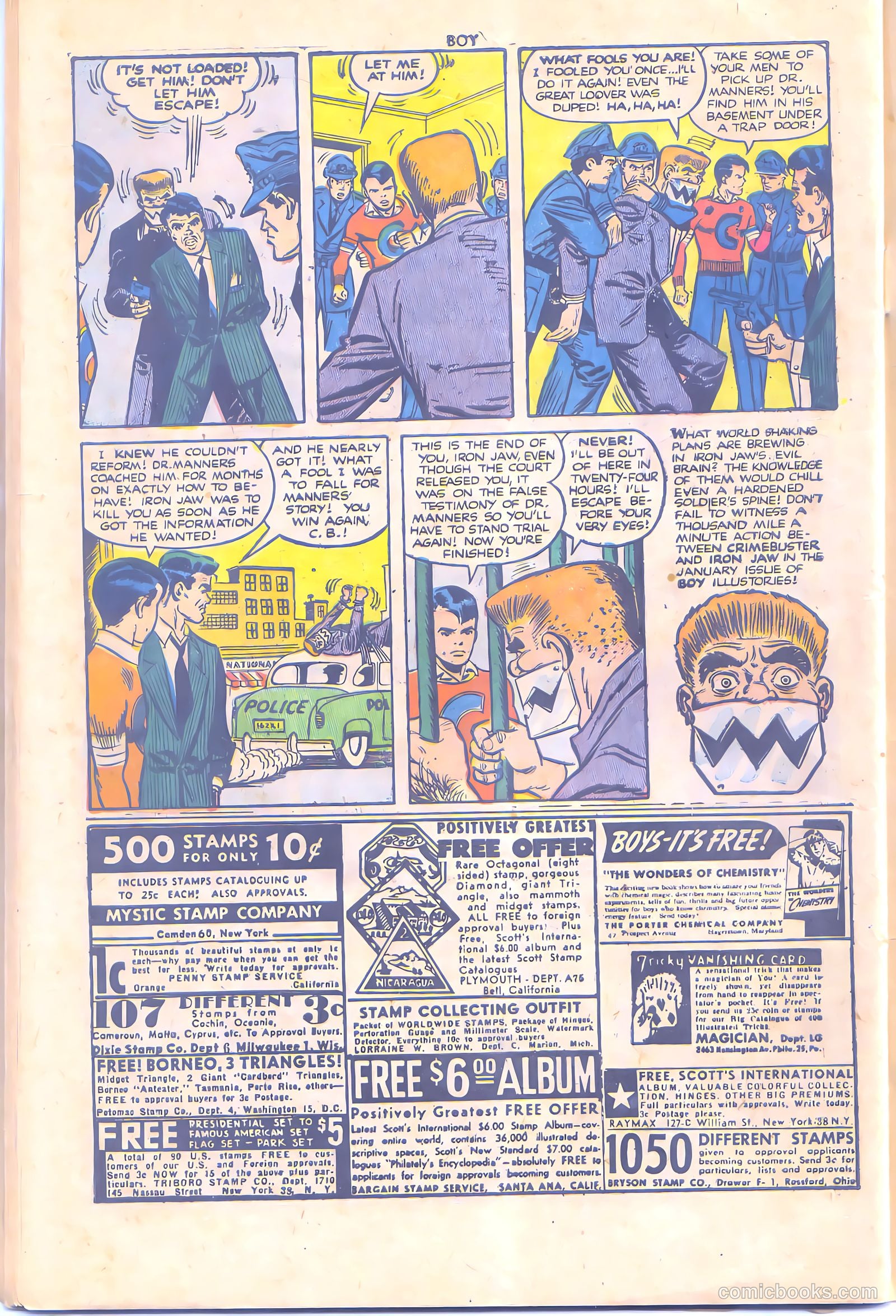 Boy Comics #72 — page 32 of 36