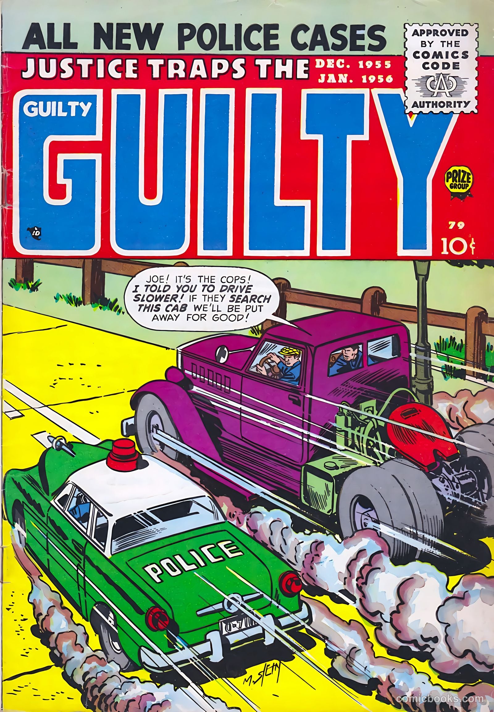 Justice Traps the Guilty #79 — page 1 of 36