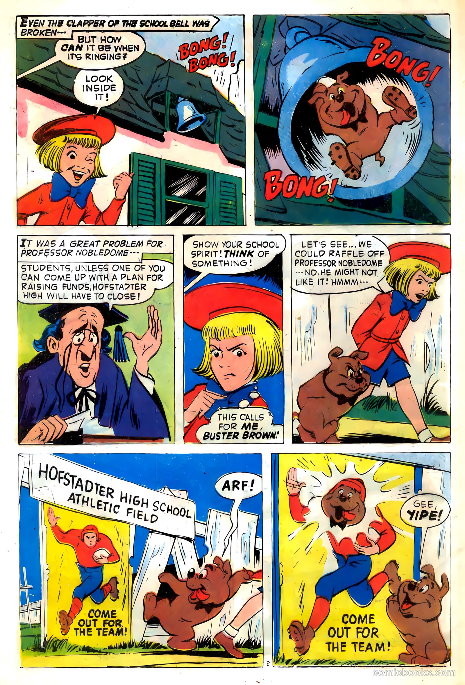 Buster Brown Makes The Team #nn — page 4 of 20