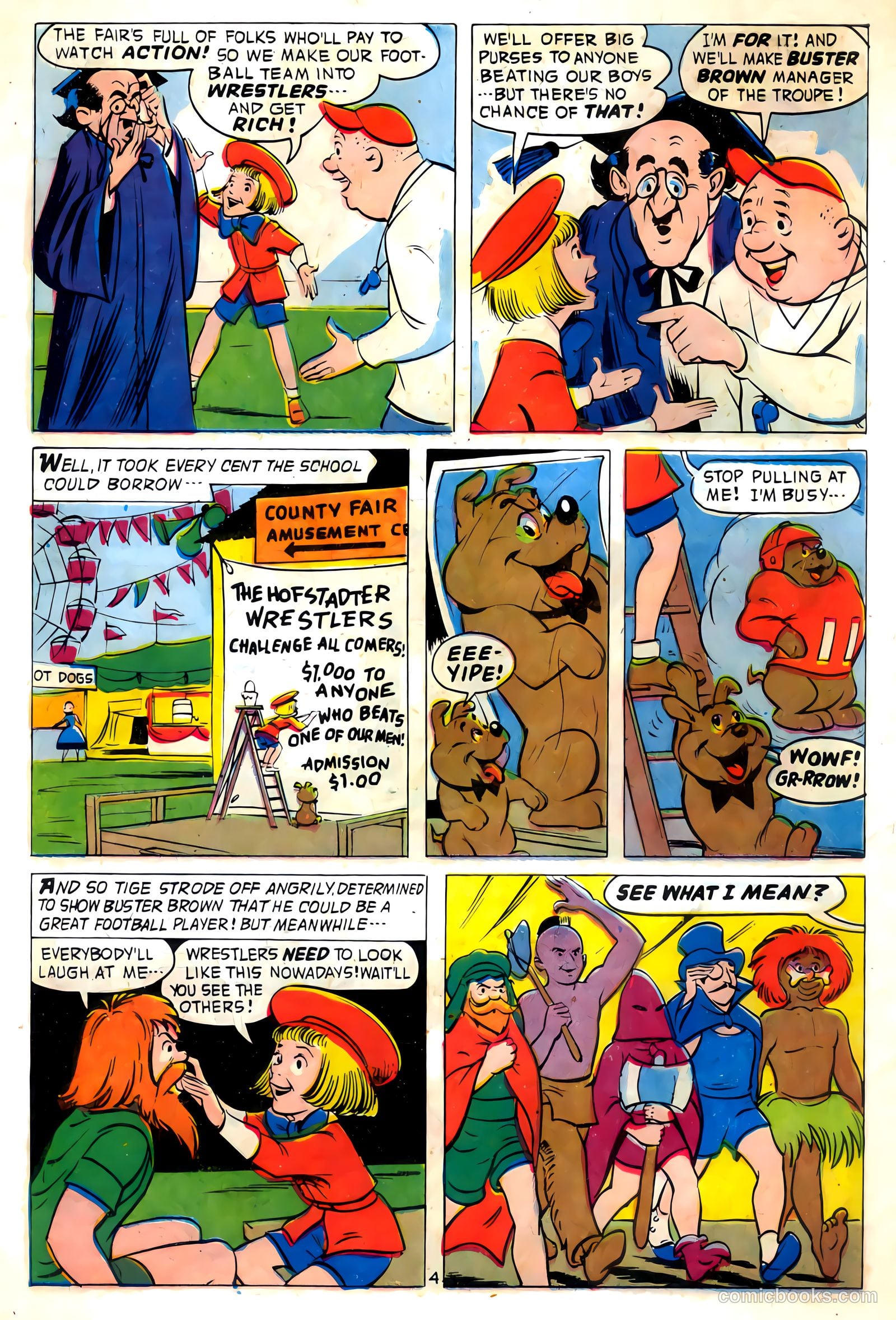 Buster Brown Makes The Team #nn — page 6 of 20