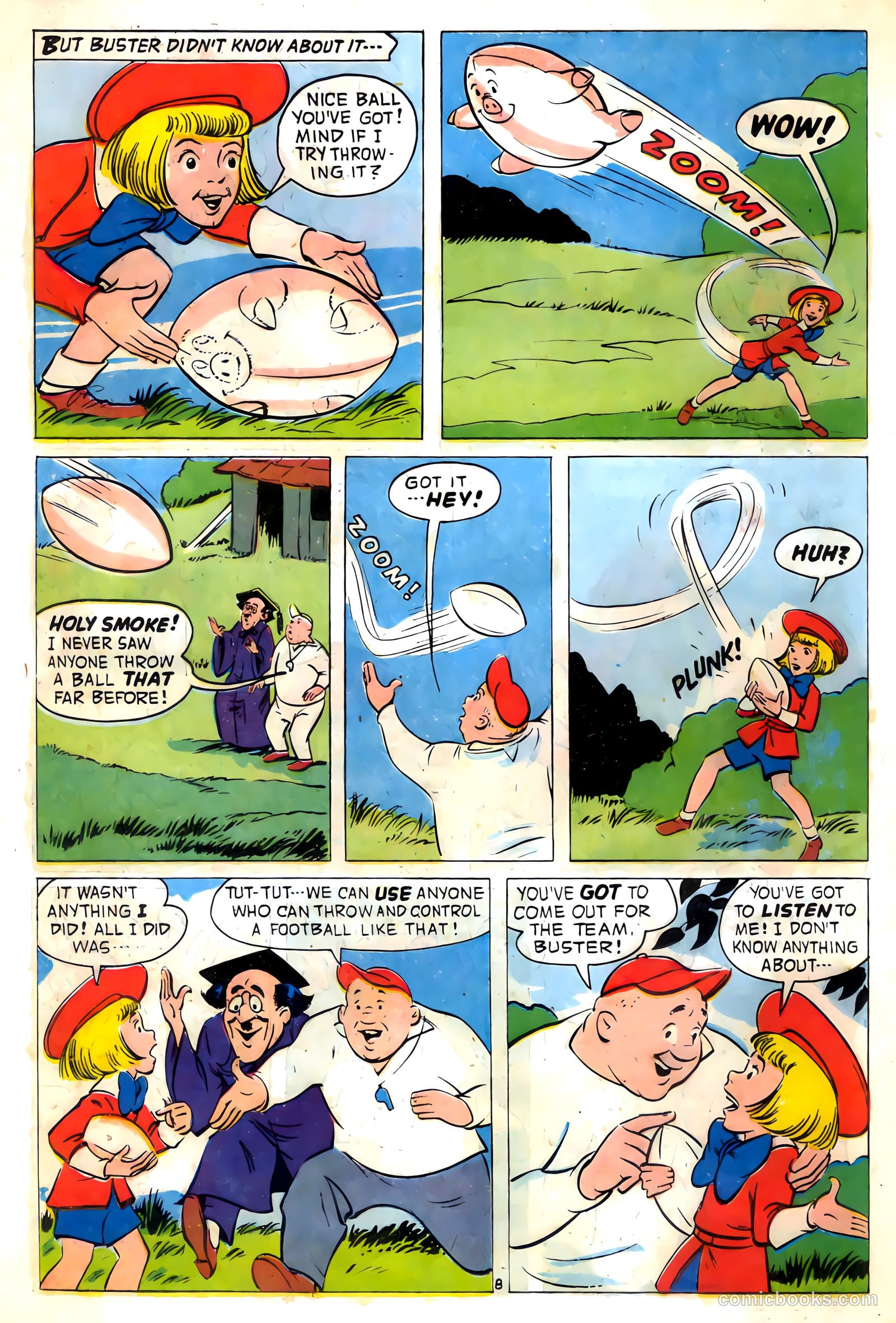 Buster Brown Makes The Team #nn — page 10 of 20