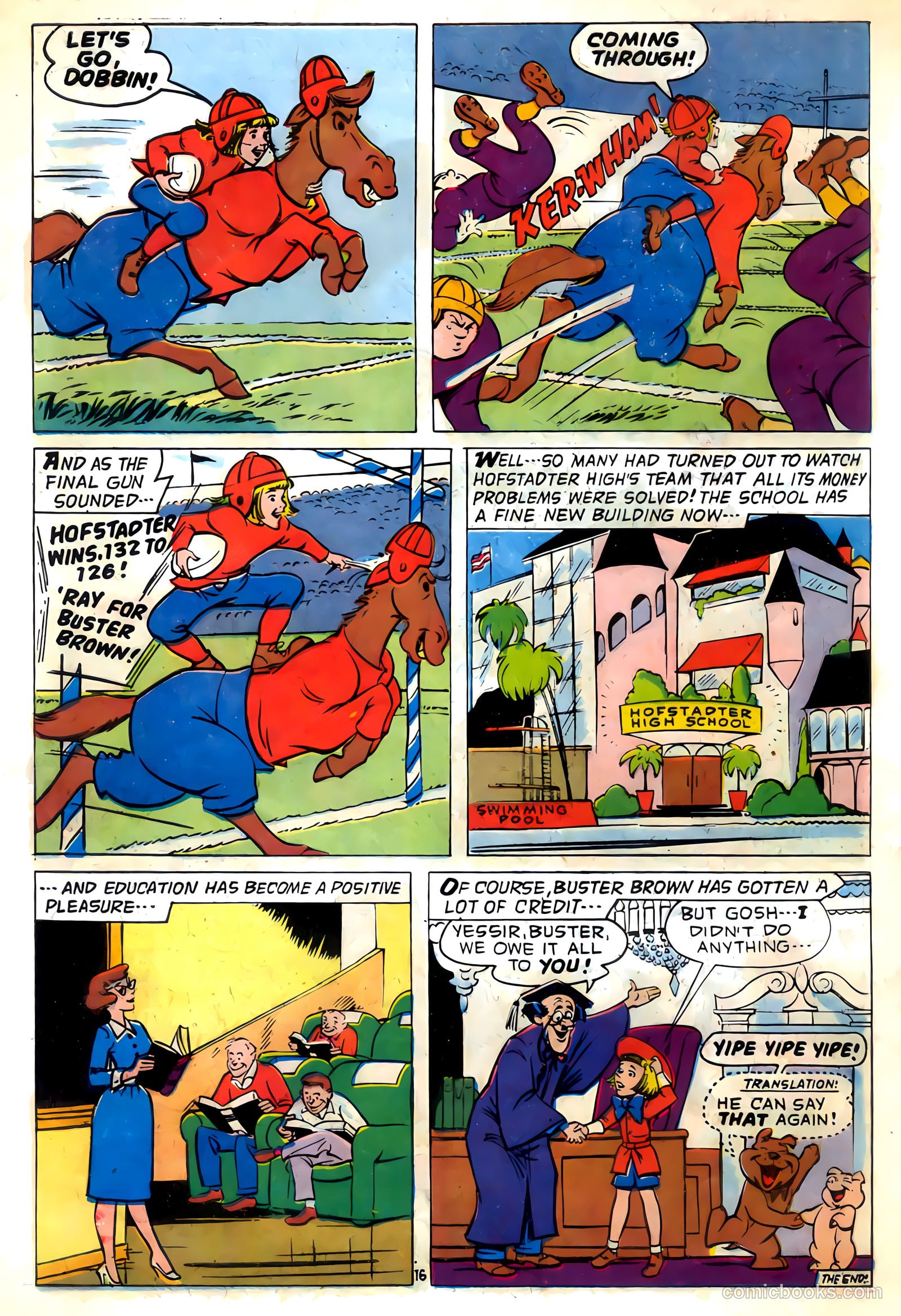 Buster Brown Makes The Team #nn — page 18 of 20