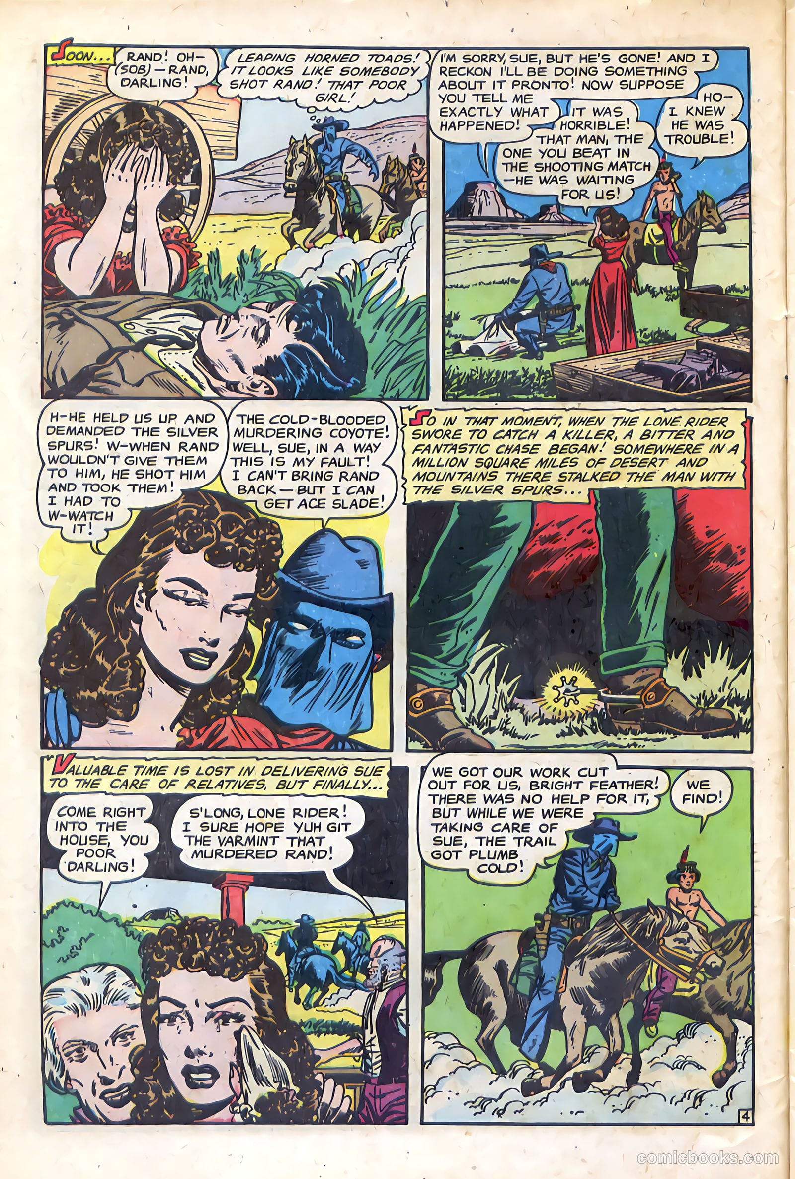 The Lone Rider #14 — page 6 of 36