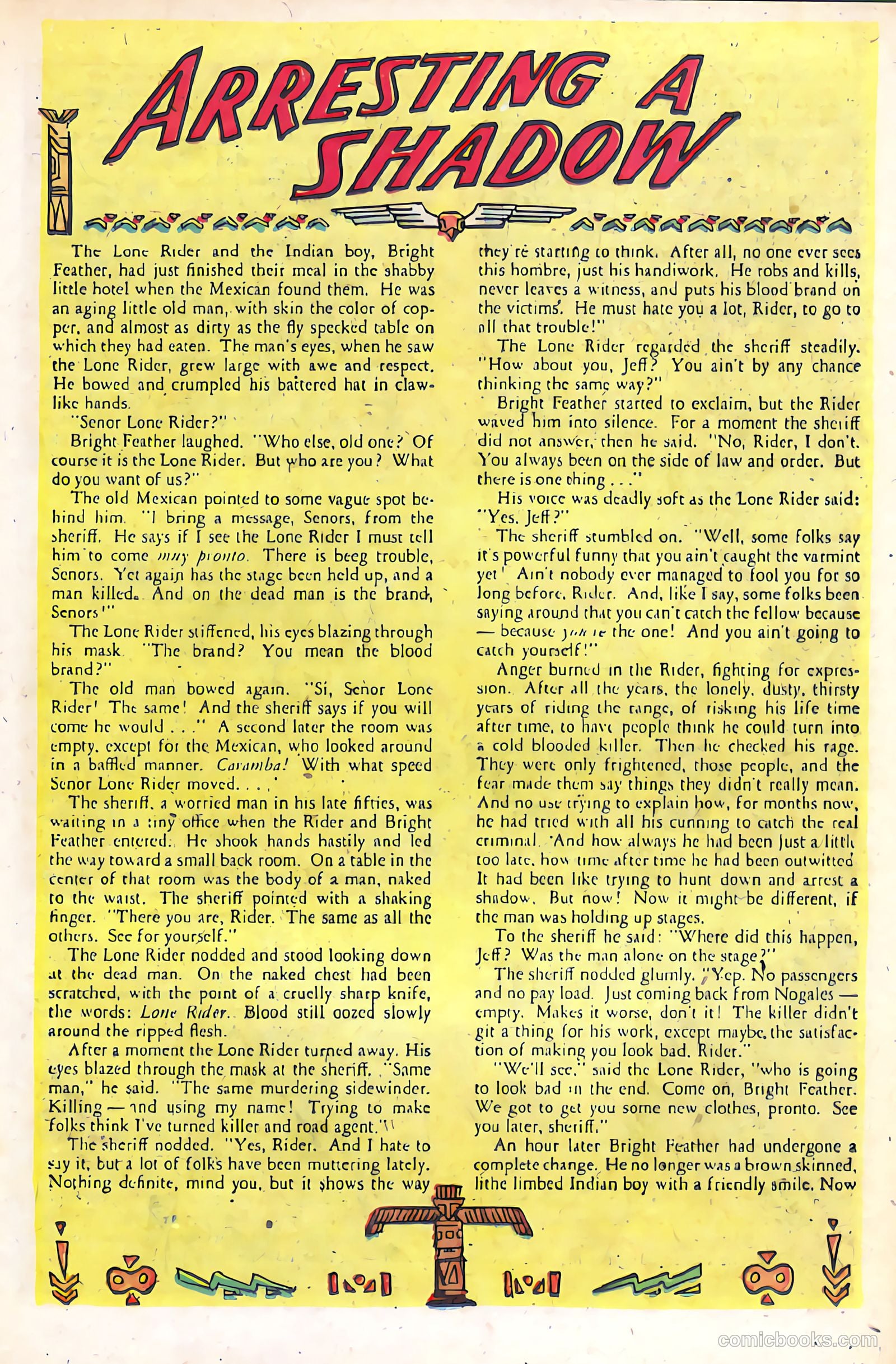 The Lone Rider #14 — page 17 of 36