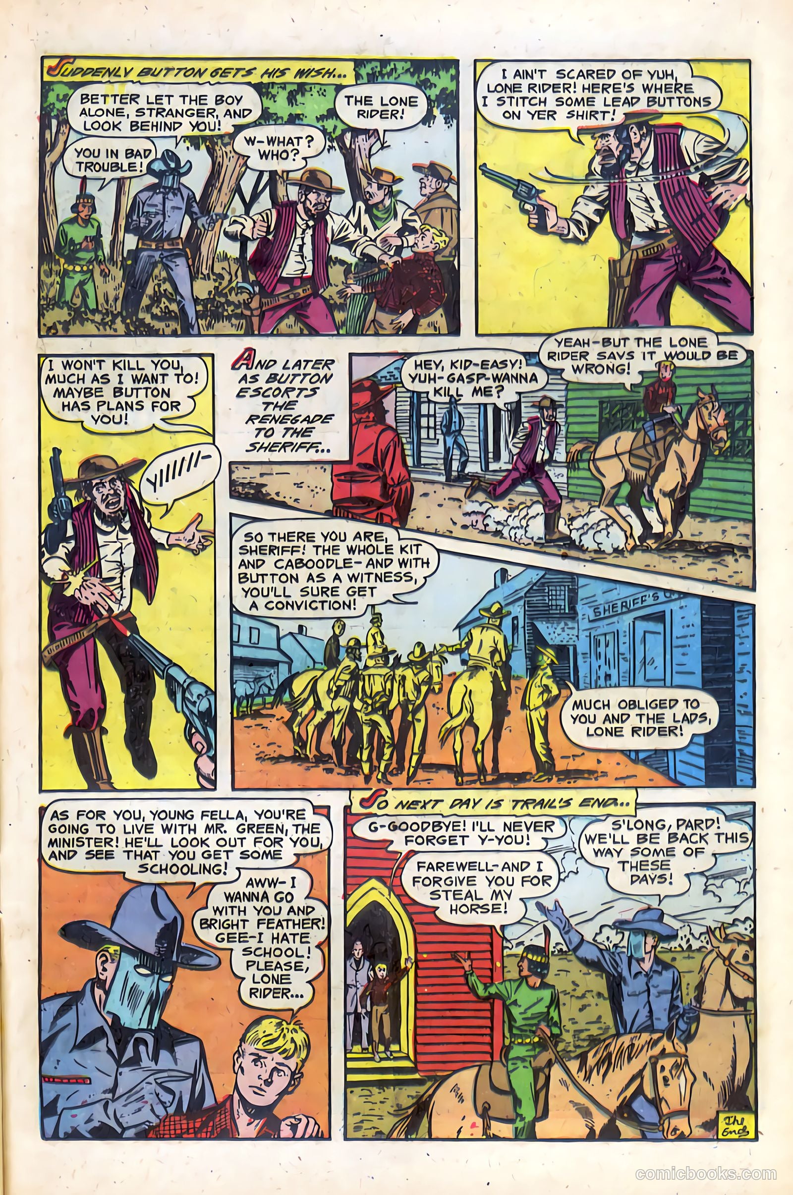 The Lone Rider #14 — page 25 of 36