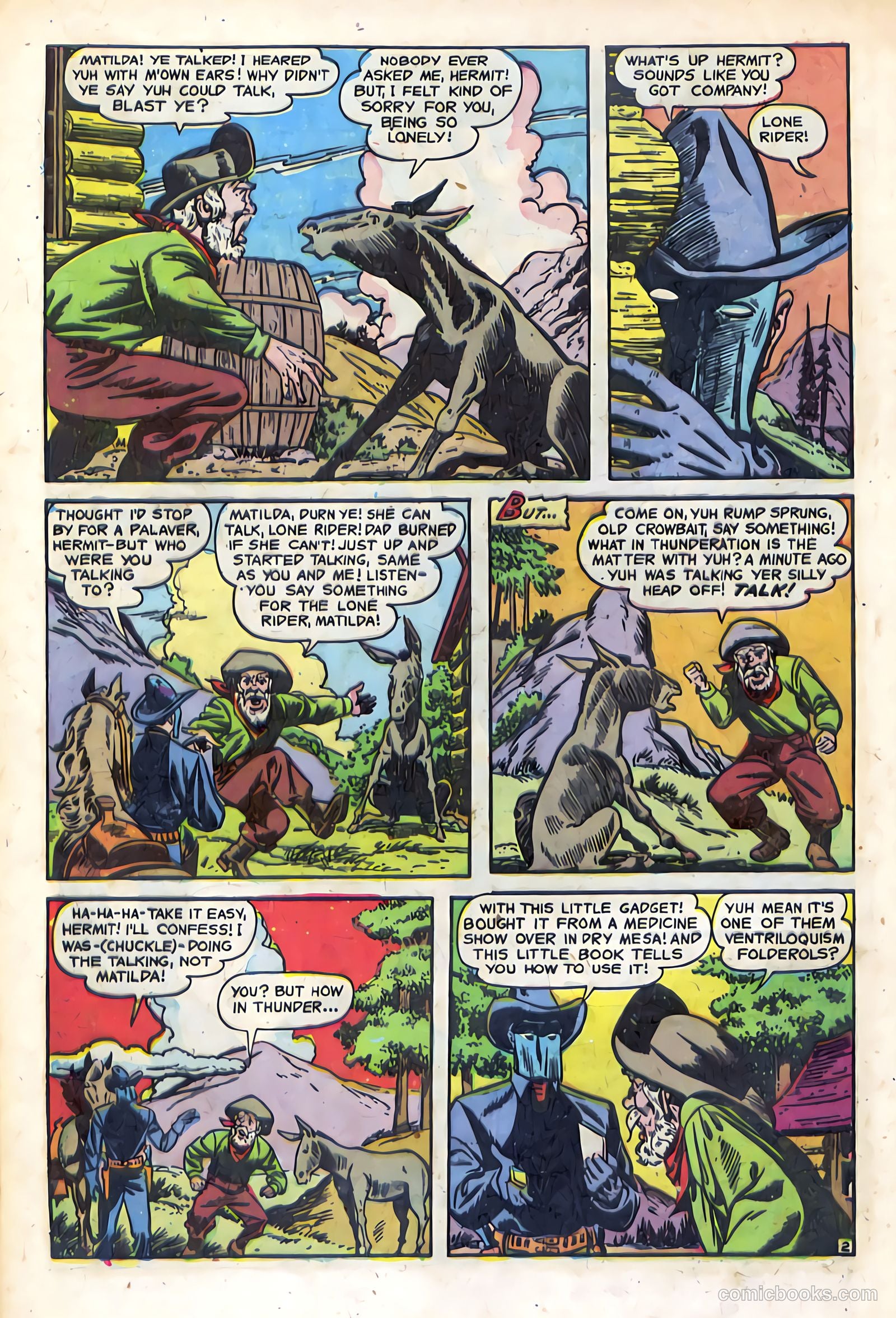 The Lone Rider #14 — page 28 of 36