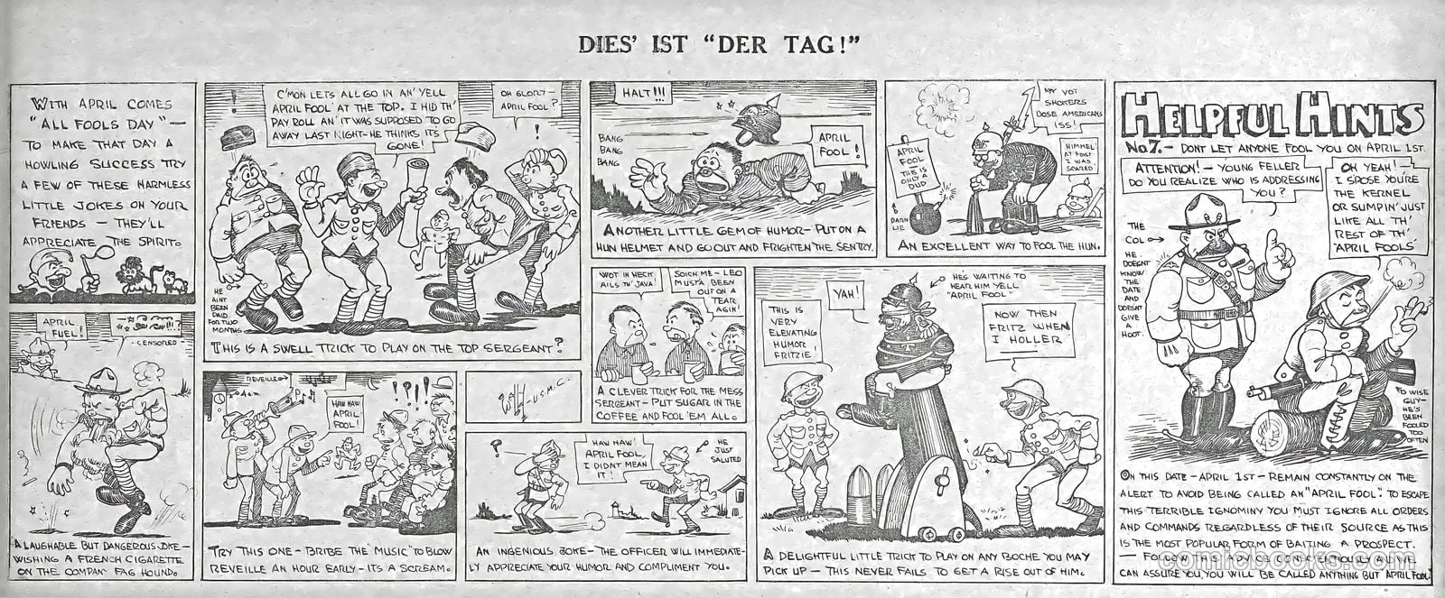 Wally - His Cartoons of the A.E.F. #nn — page 7 of 51