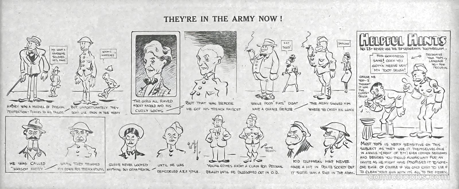 Wally - His Cartoons of the A.E.F. #nn — page 13 of 51