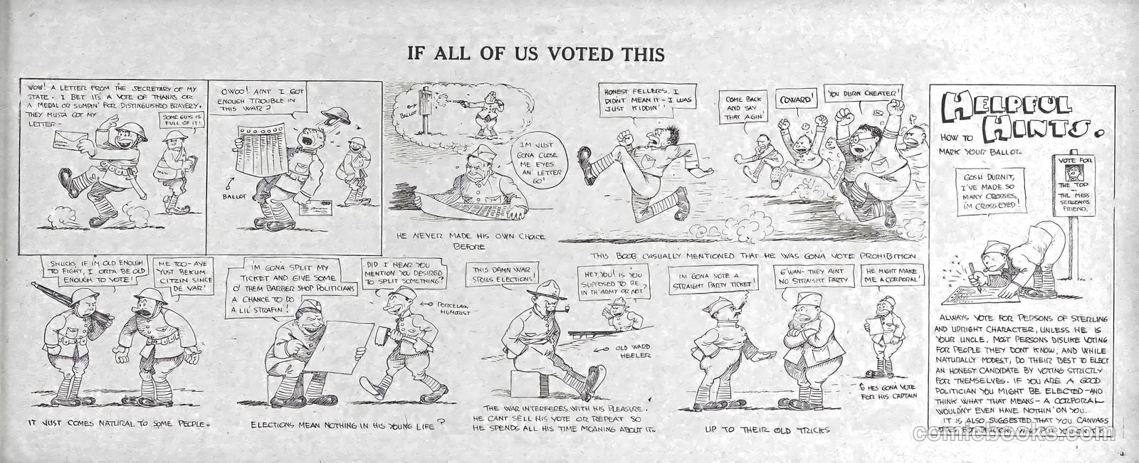 Wally - His Cartoons of the A.E.F. #nn — page 35 of 51