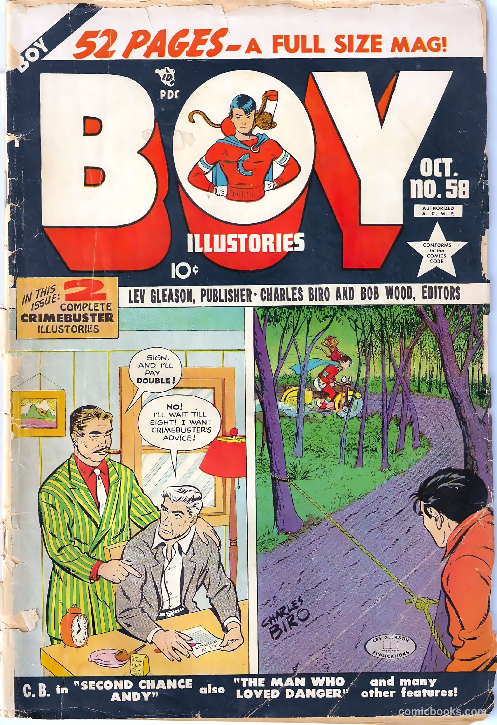 Boy Comics #58 — page 1 of 52