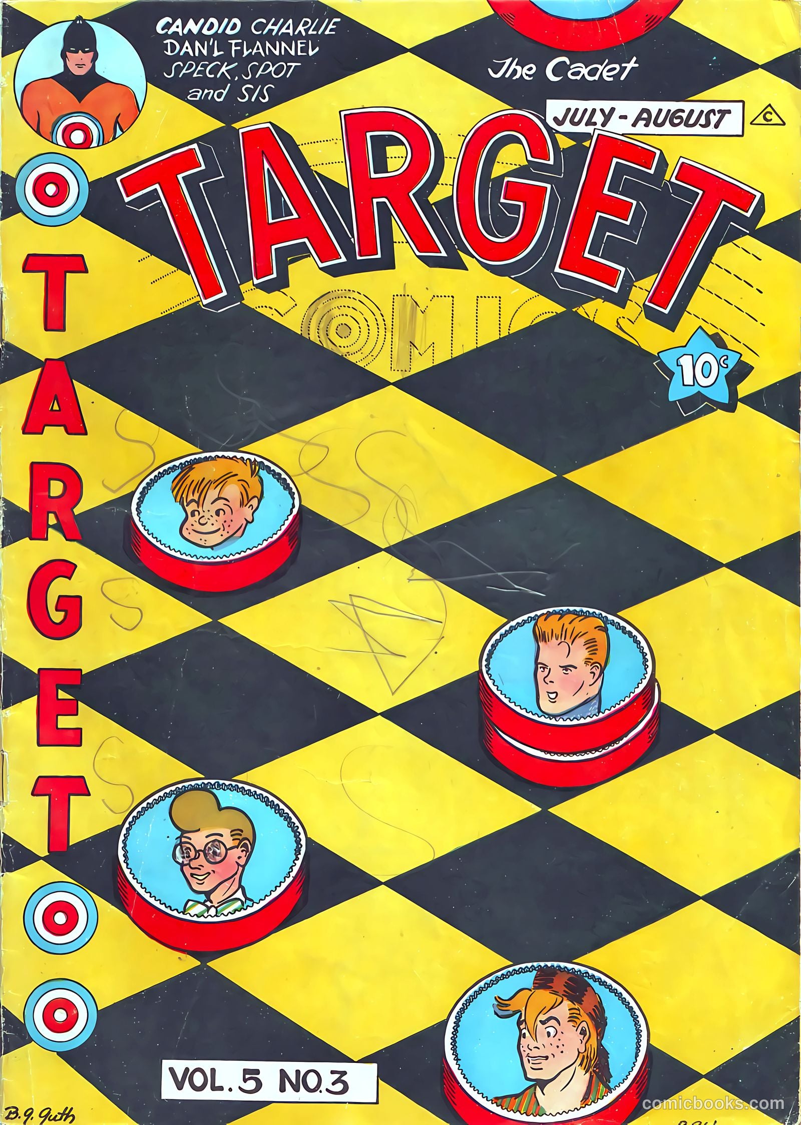 Target Comics v5 #3 — page 1 of 52