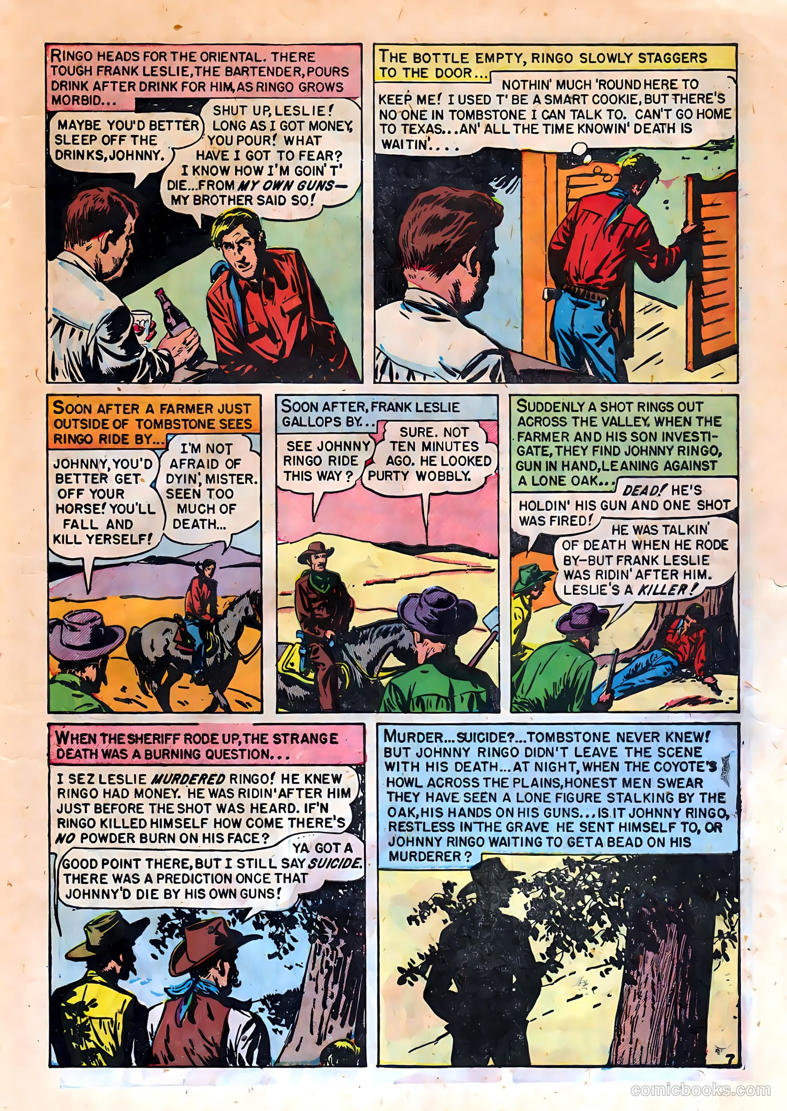 Badmen of Tombstone #nn — page 9 of 36