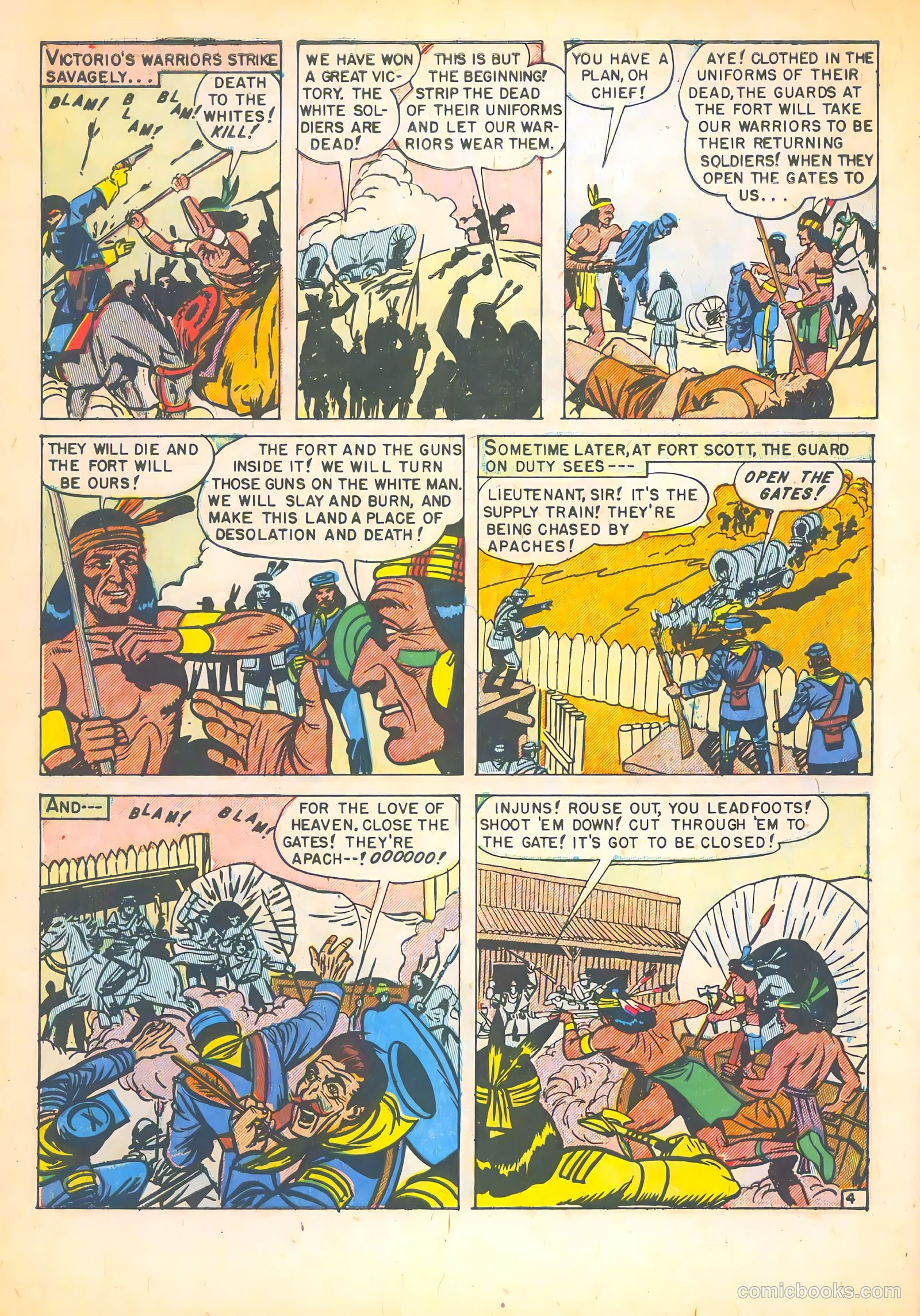 chief victorio apache massacre #1 — page 6 of 36