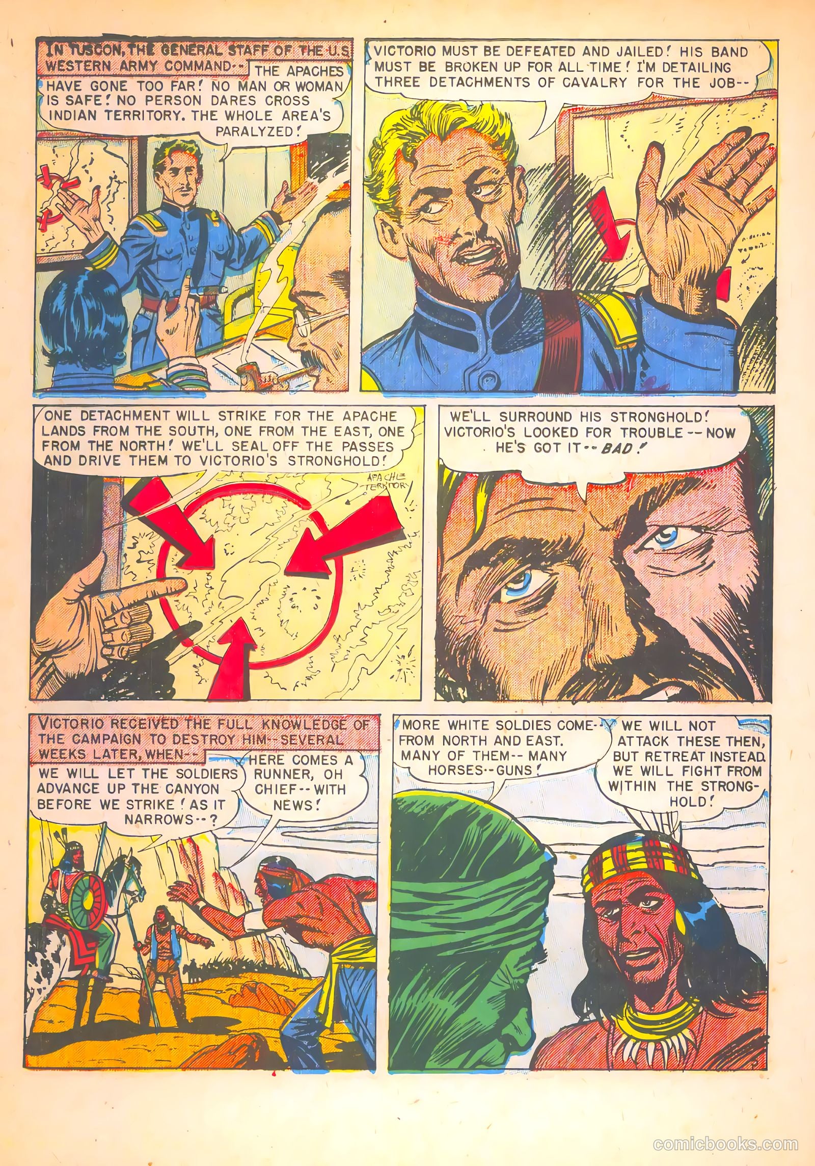 chief victorio apache massacre #1 — page 14 of 36