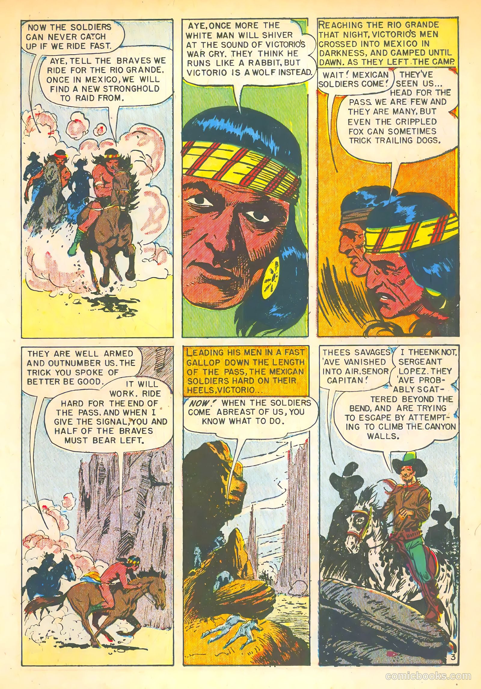 chief victorio apache massacre #1 — page 19 of 36