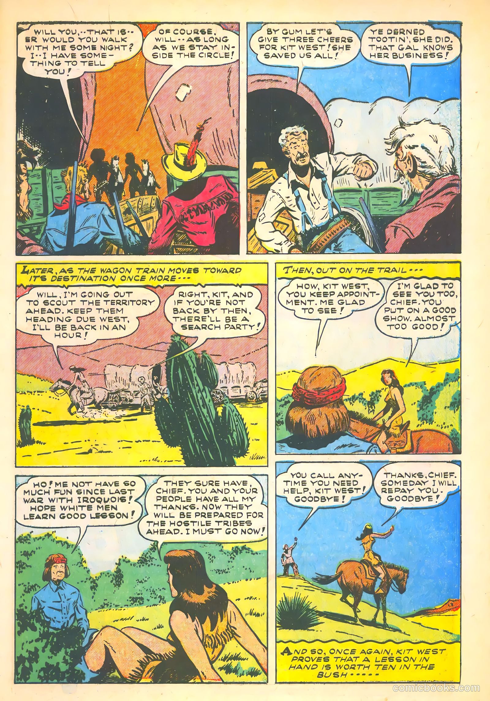 chief victorio apache massacre #1 — page 33 of 36