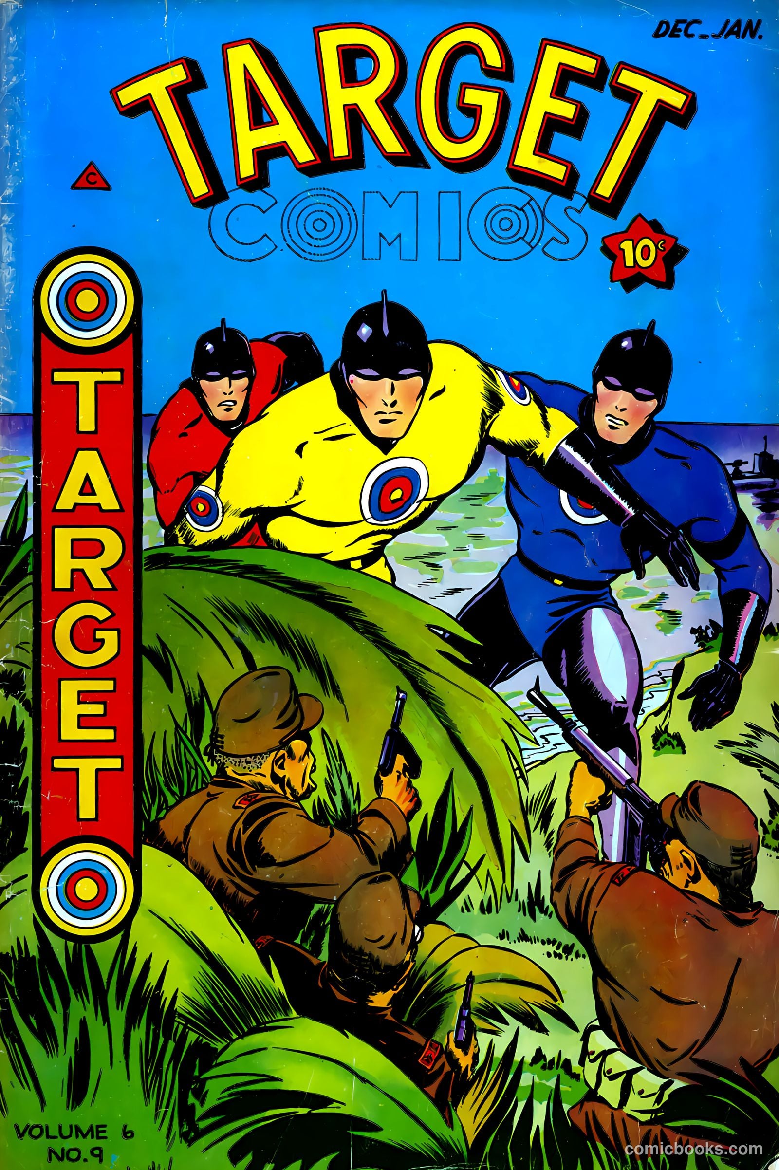 Target Comics v6 #9 — page 1 of 52