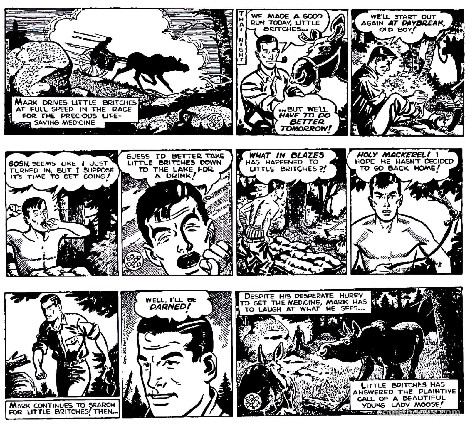 Mark Trail #nn — page 25 of 74