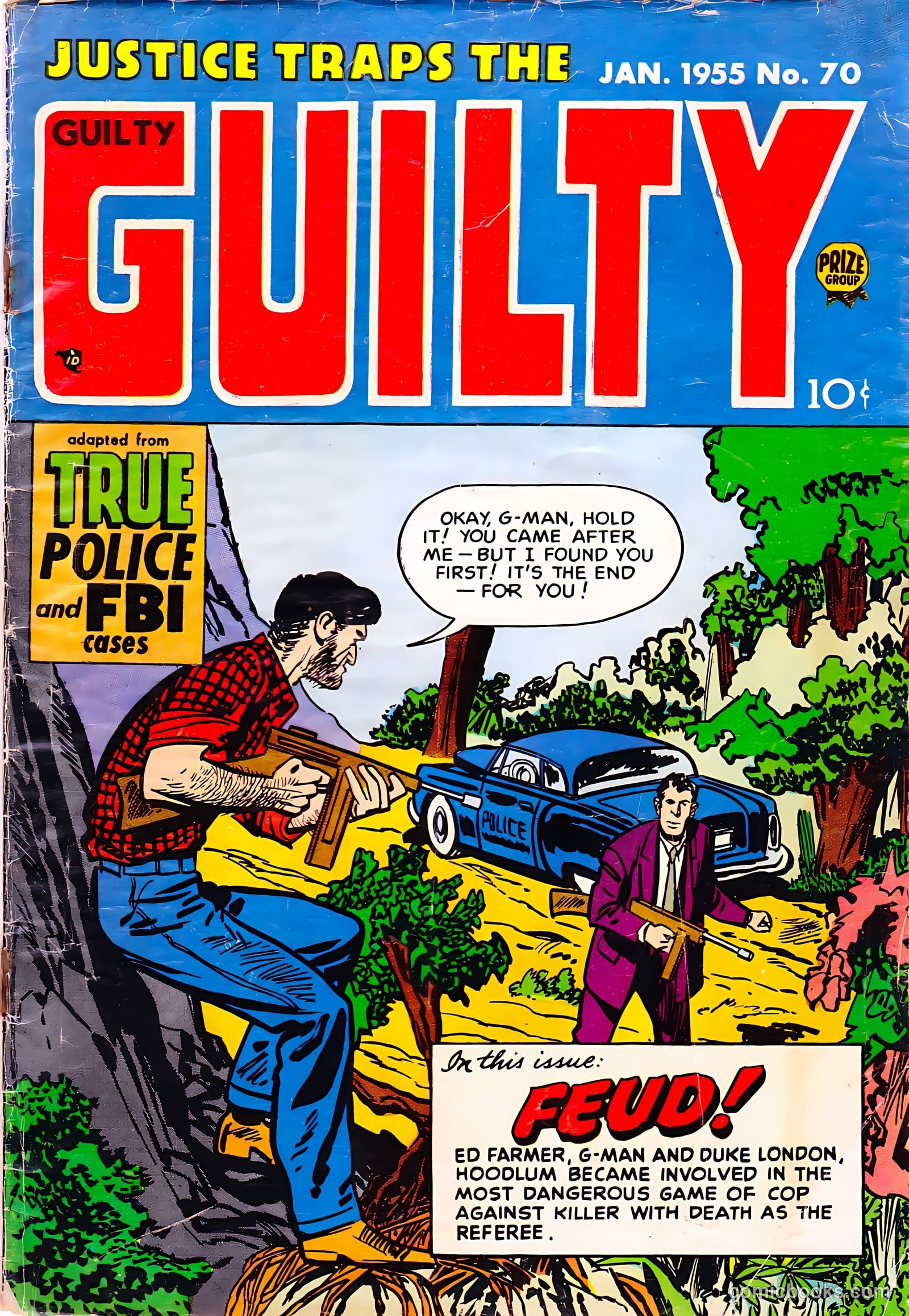 Justice Traps the Guilty #70 — page 1 of 36