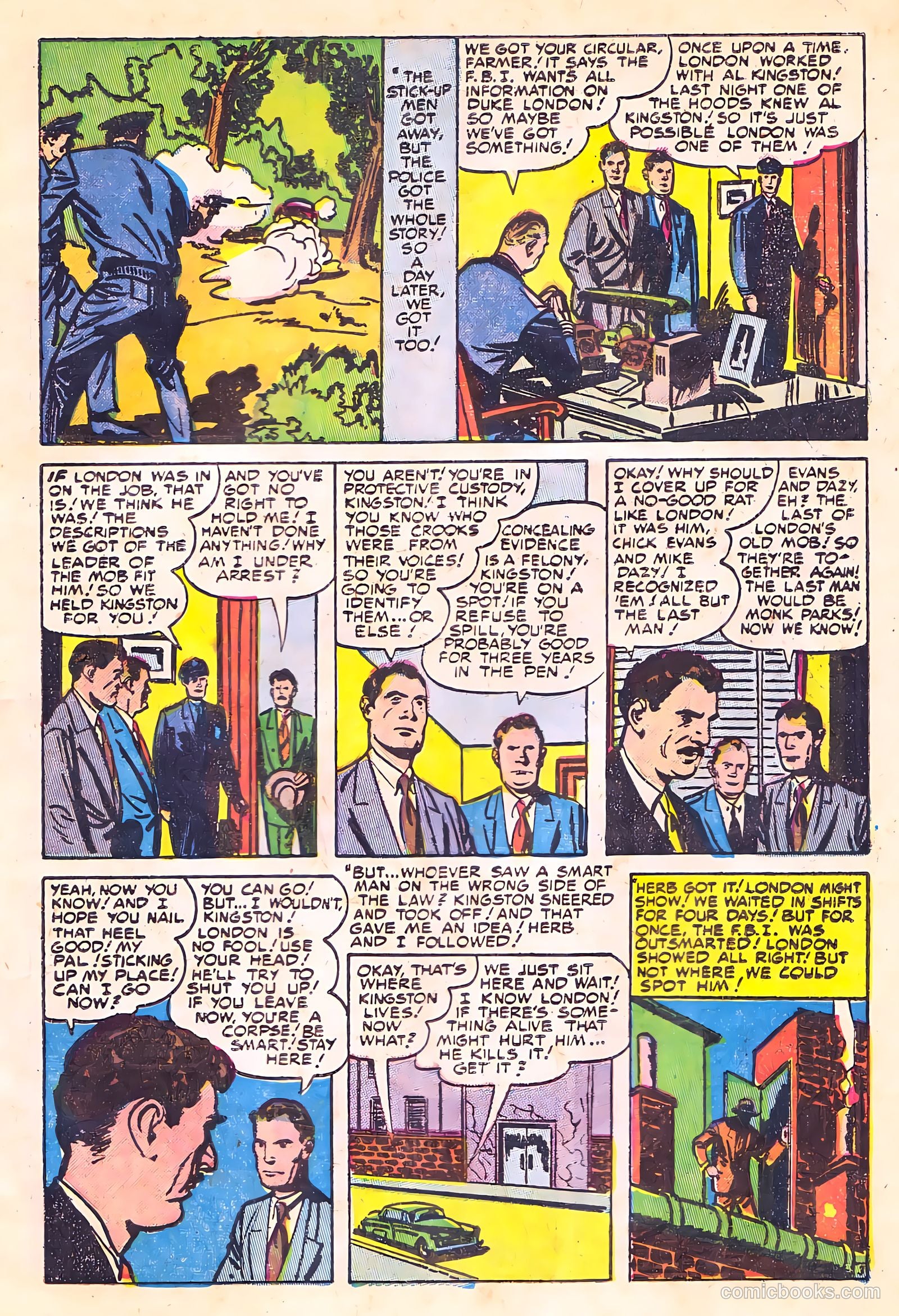 Justice Traps the Guilty #70 — page 5 of 36