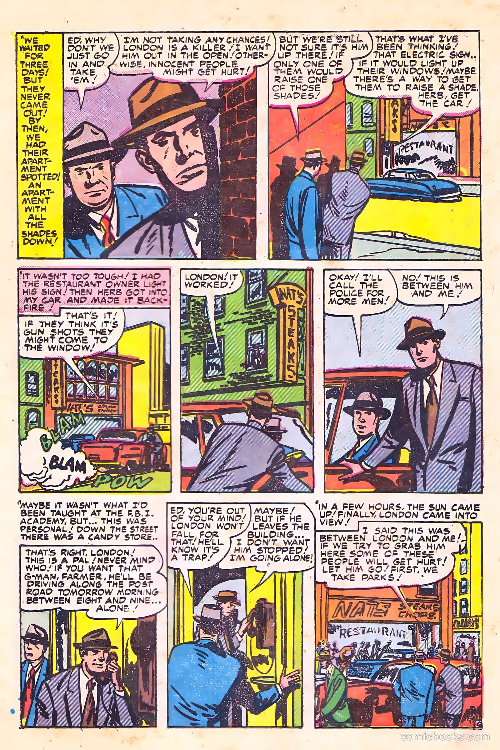 Justice Traps the Guilty #70 — page 9 of 36