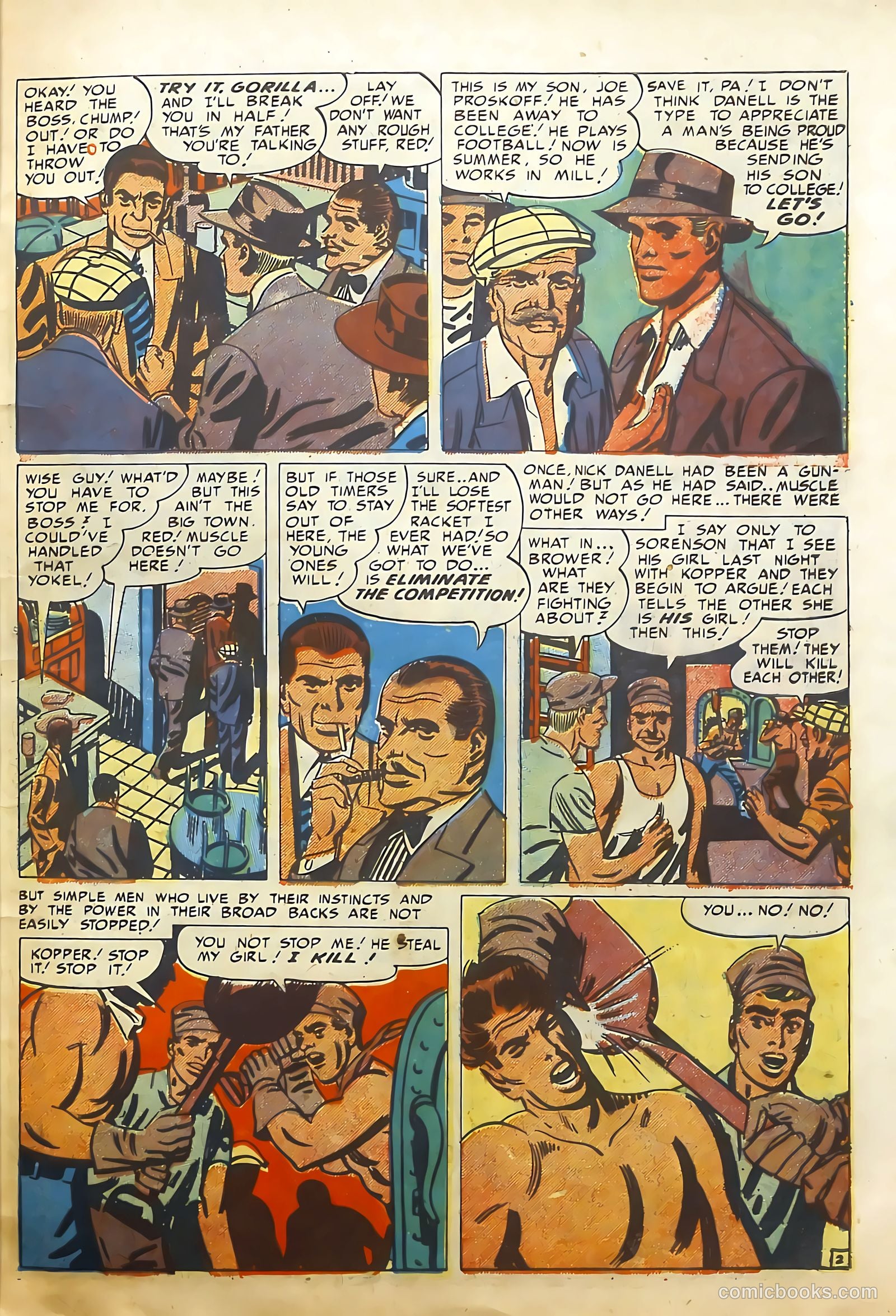 Headline Comics #52 — page 35 of 44