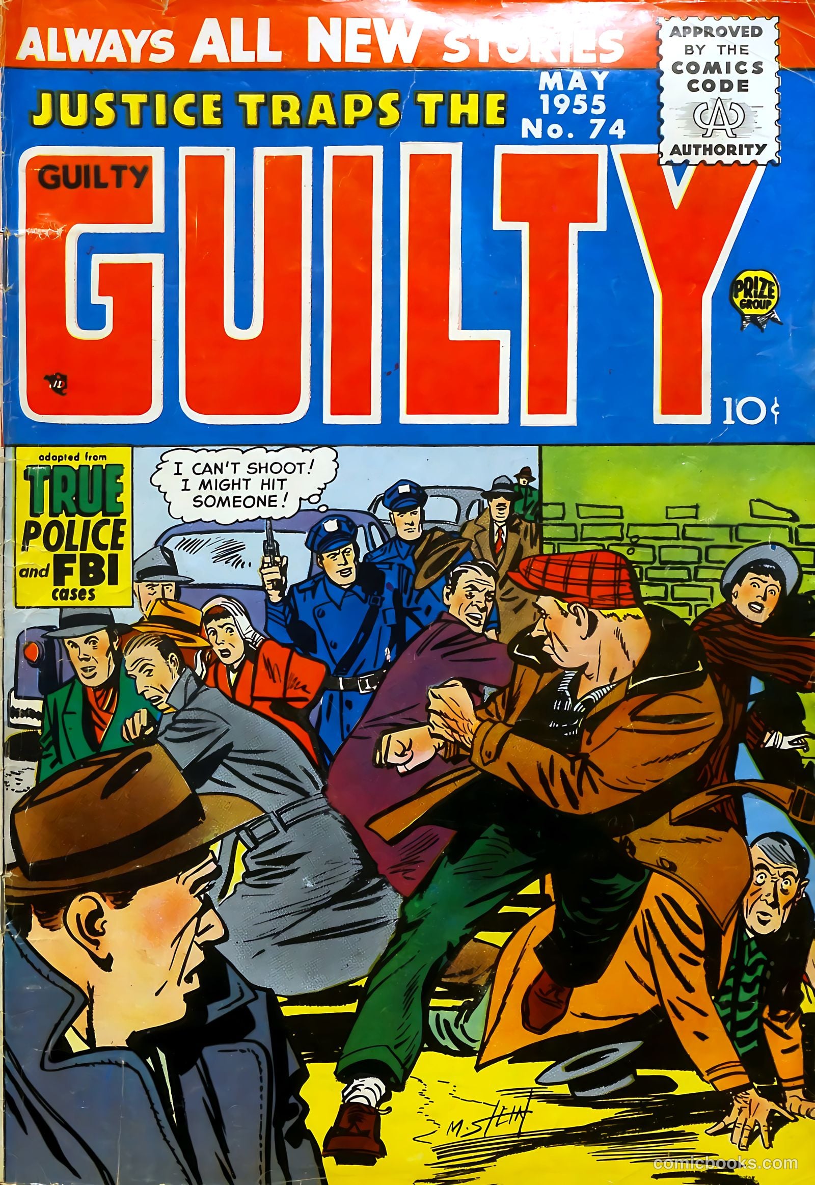 Justice Traps the Guilty #74 — page 1 of 36