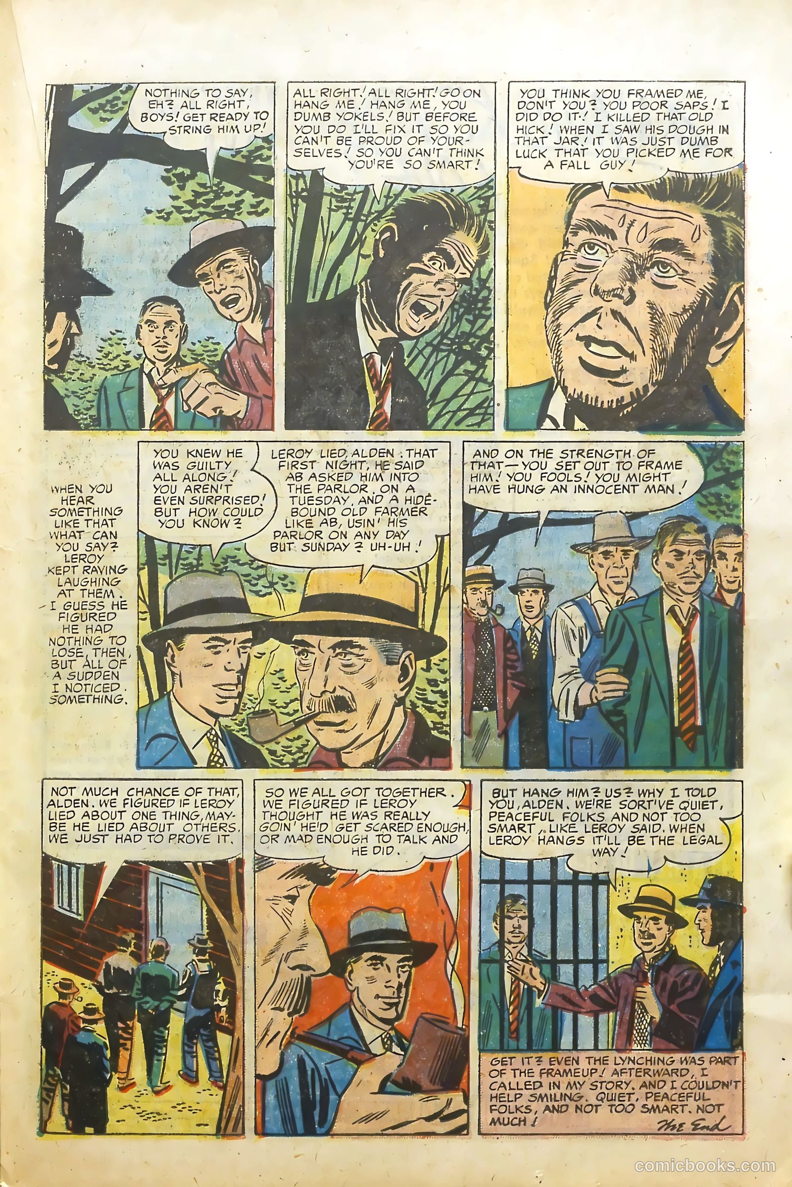 Justice Traps the Guilty #74 — page 23 of 36