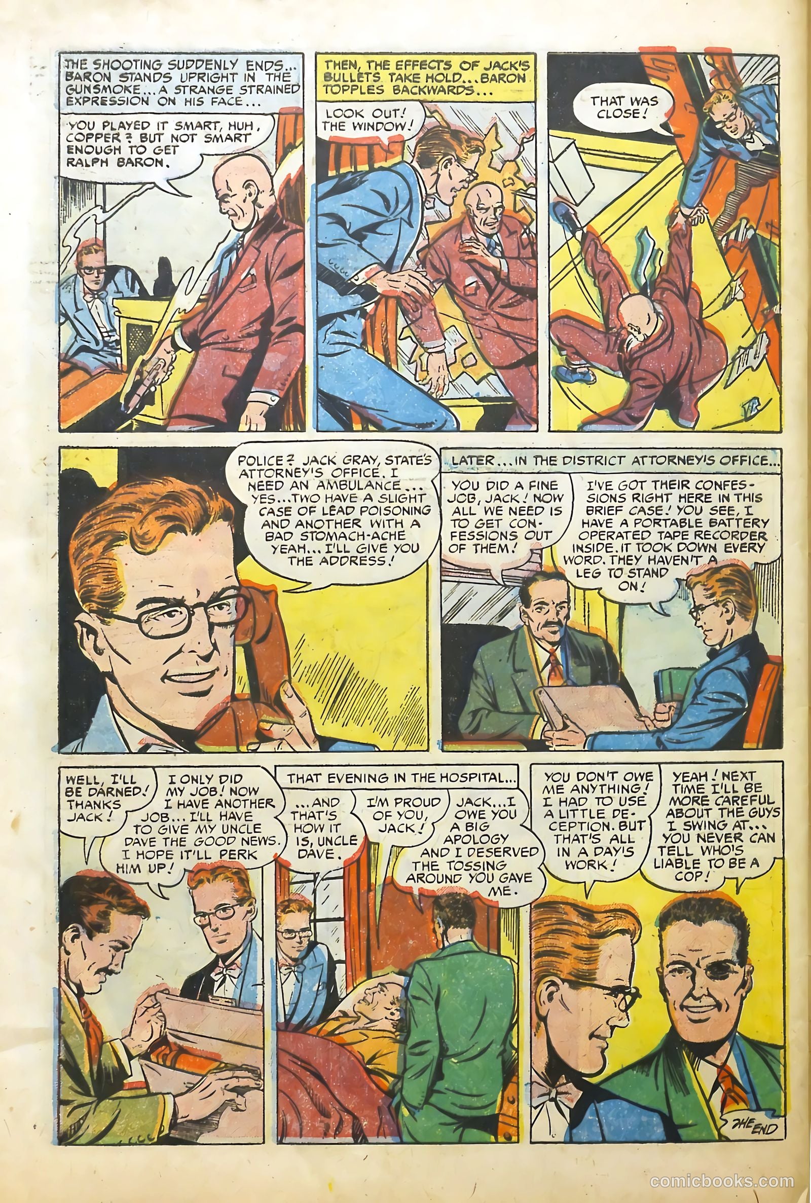 Justice Traps the Guilty #74 — page 32 of 36