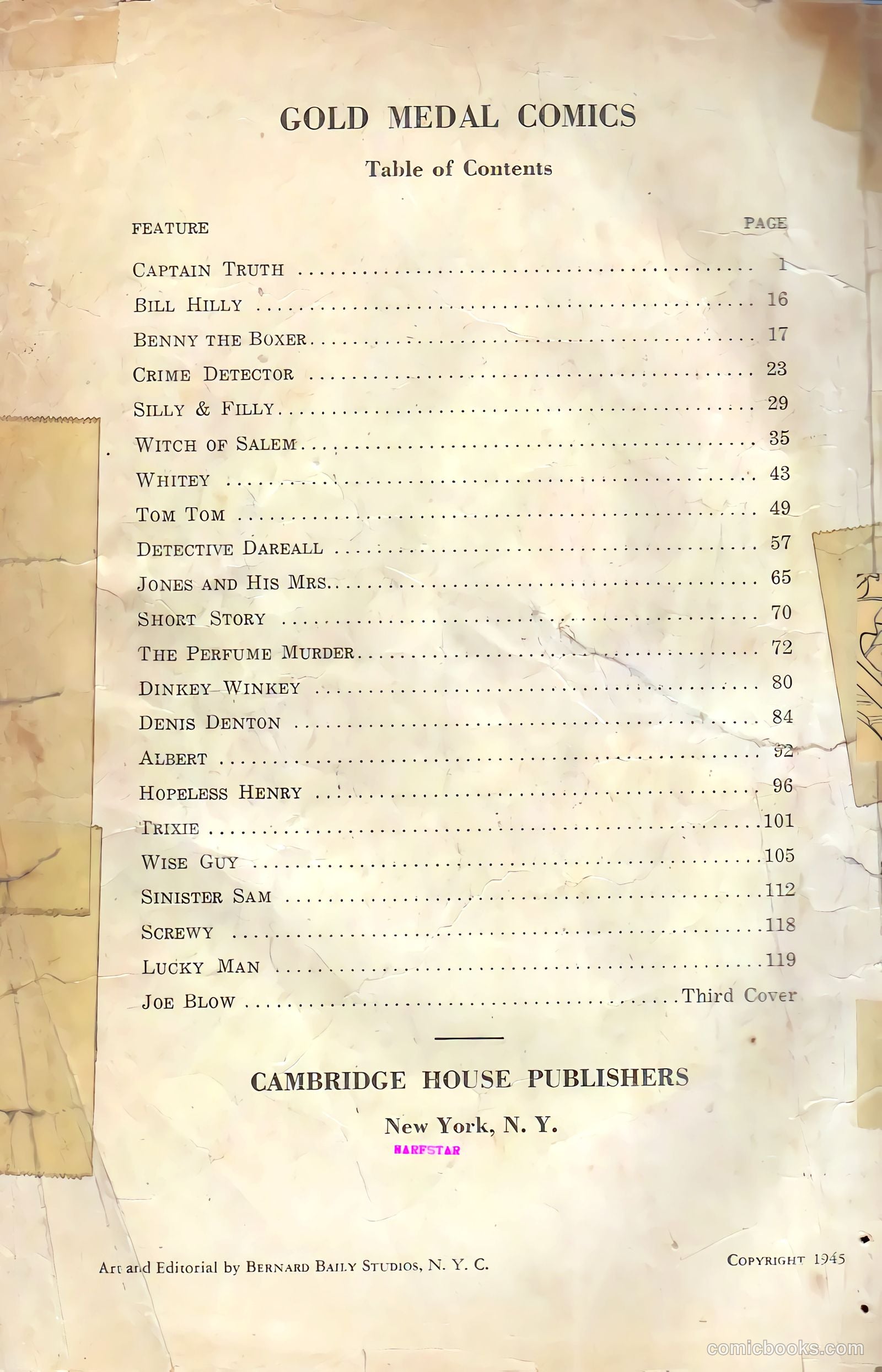 Gold Medal Comics #nn — page 2 of 132