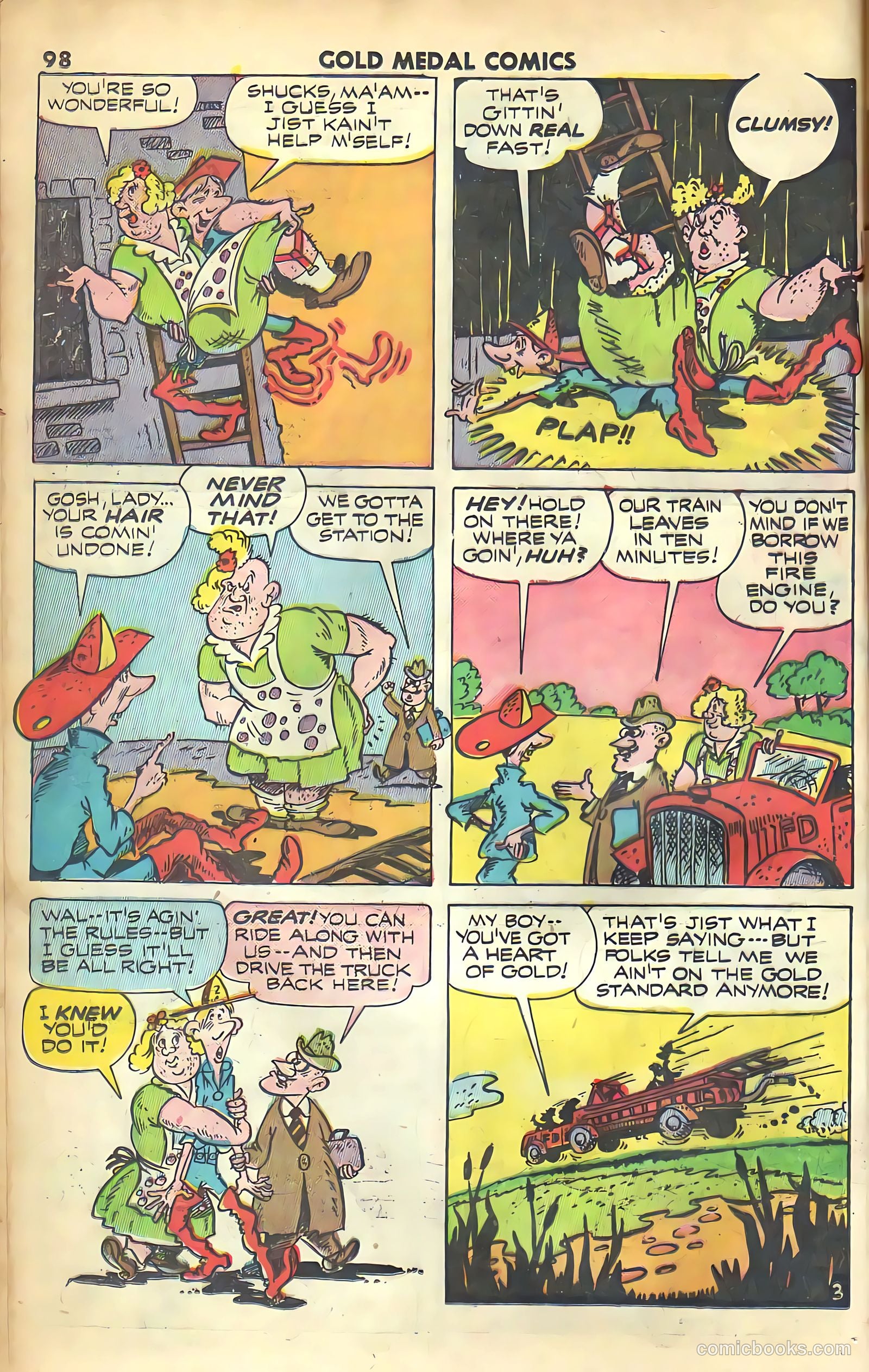 Gold Medal Comics #nn — page 100 of 132