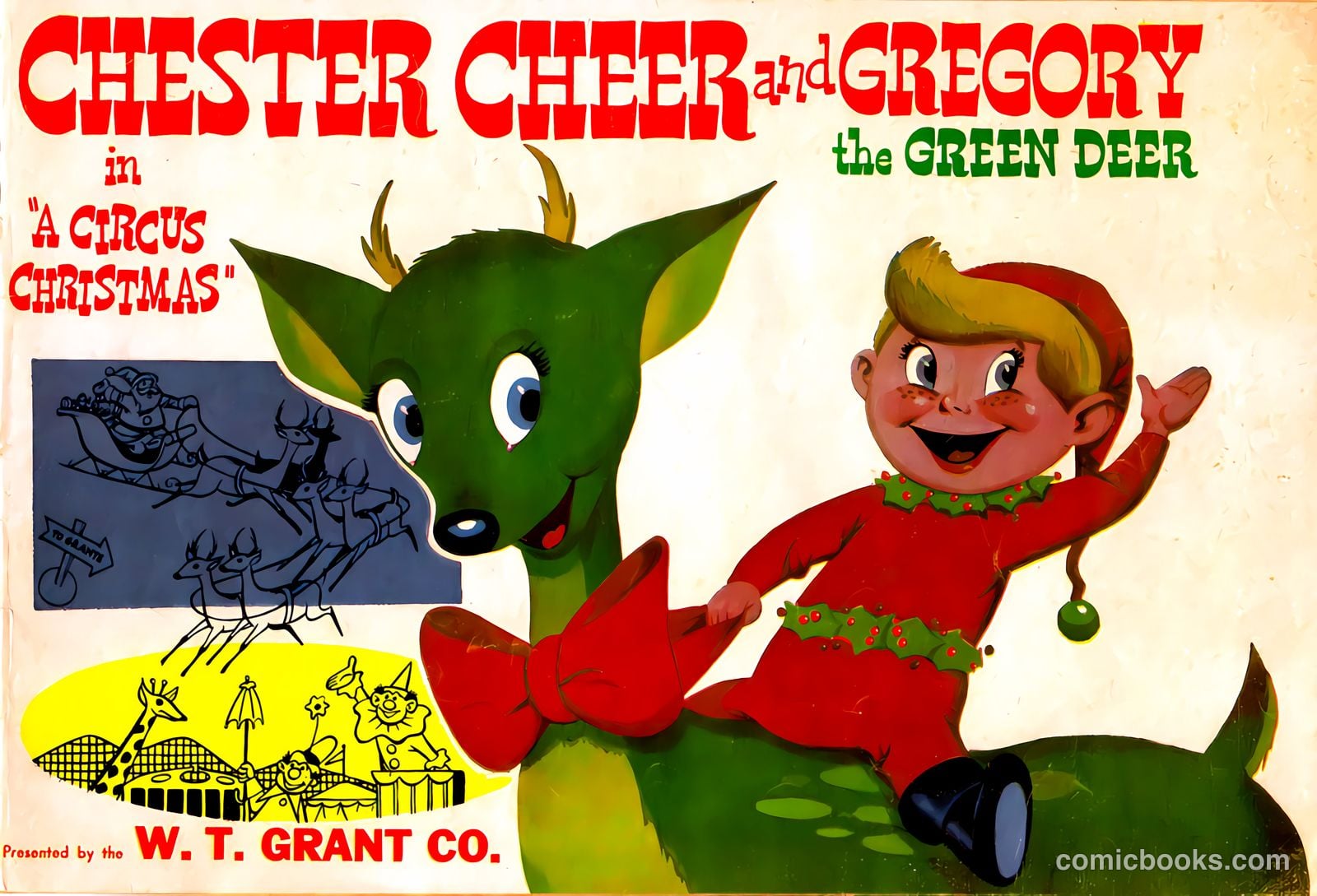 chester cheer and gregory the green deer #nn — page 1 of 20