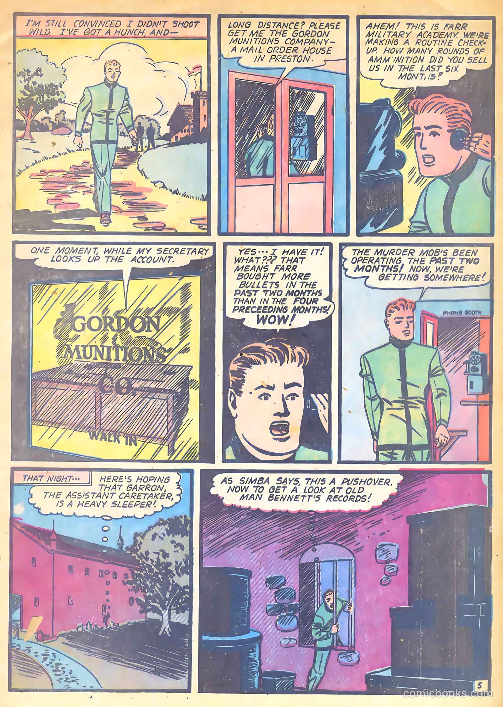 Dick Cole #9 — page 8 of 38