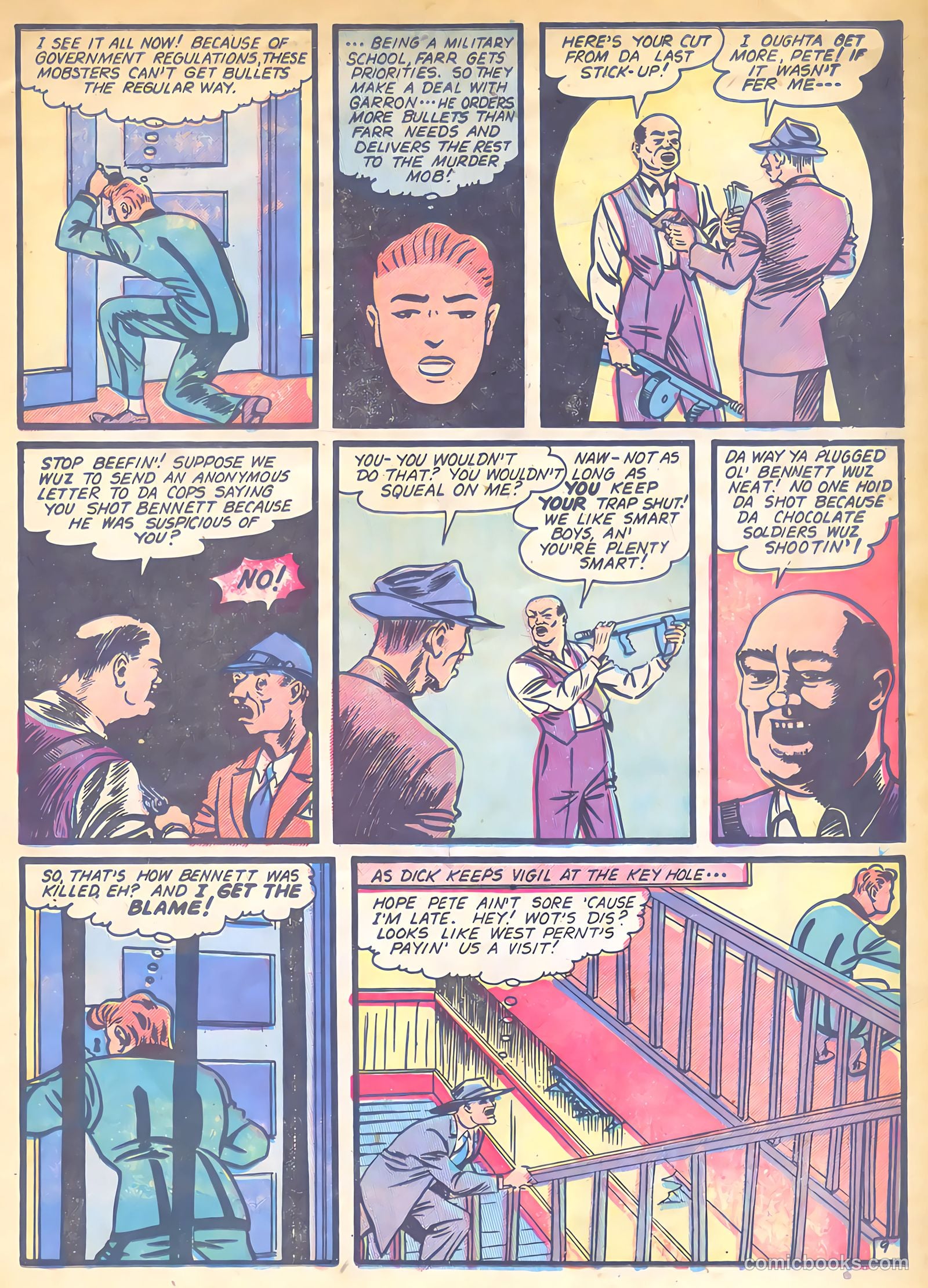 Dick Cole #9 — page 12 of 38