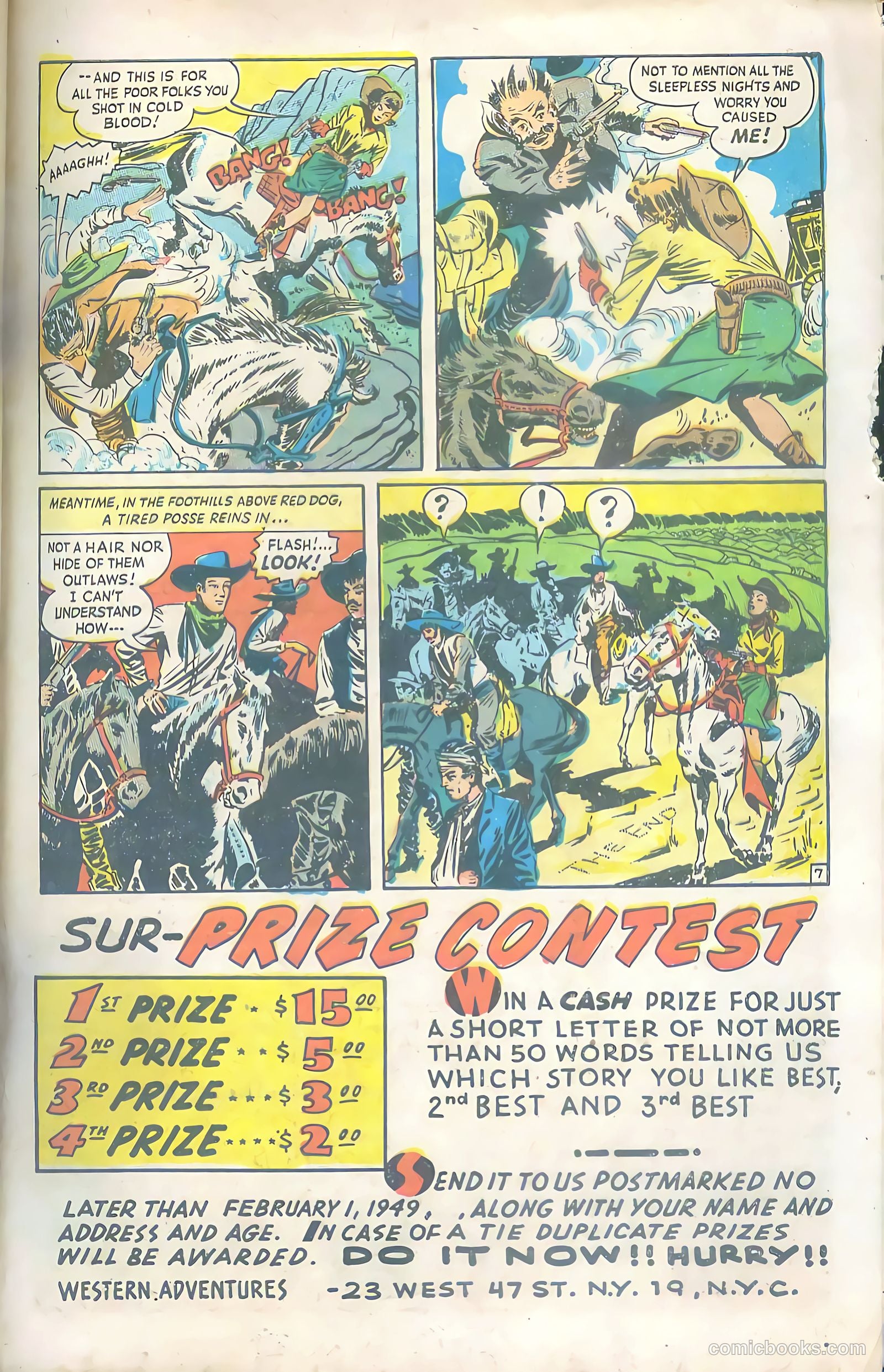 Western Adventures #3 — page 29 of 36