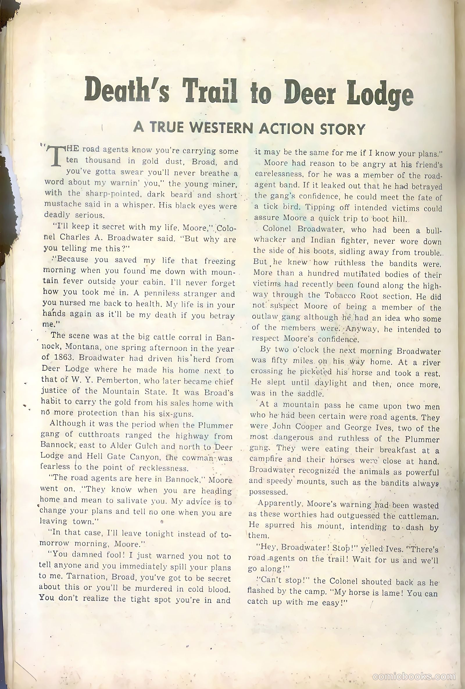 Western Adventures #3 — page 30 of 36