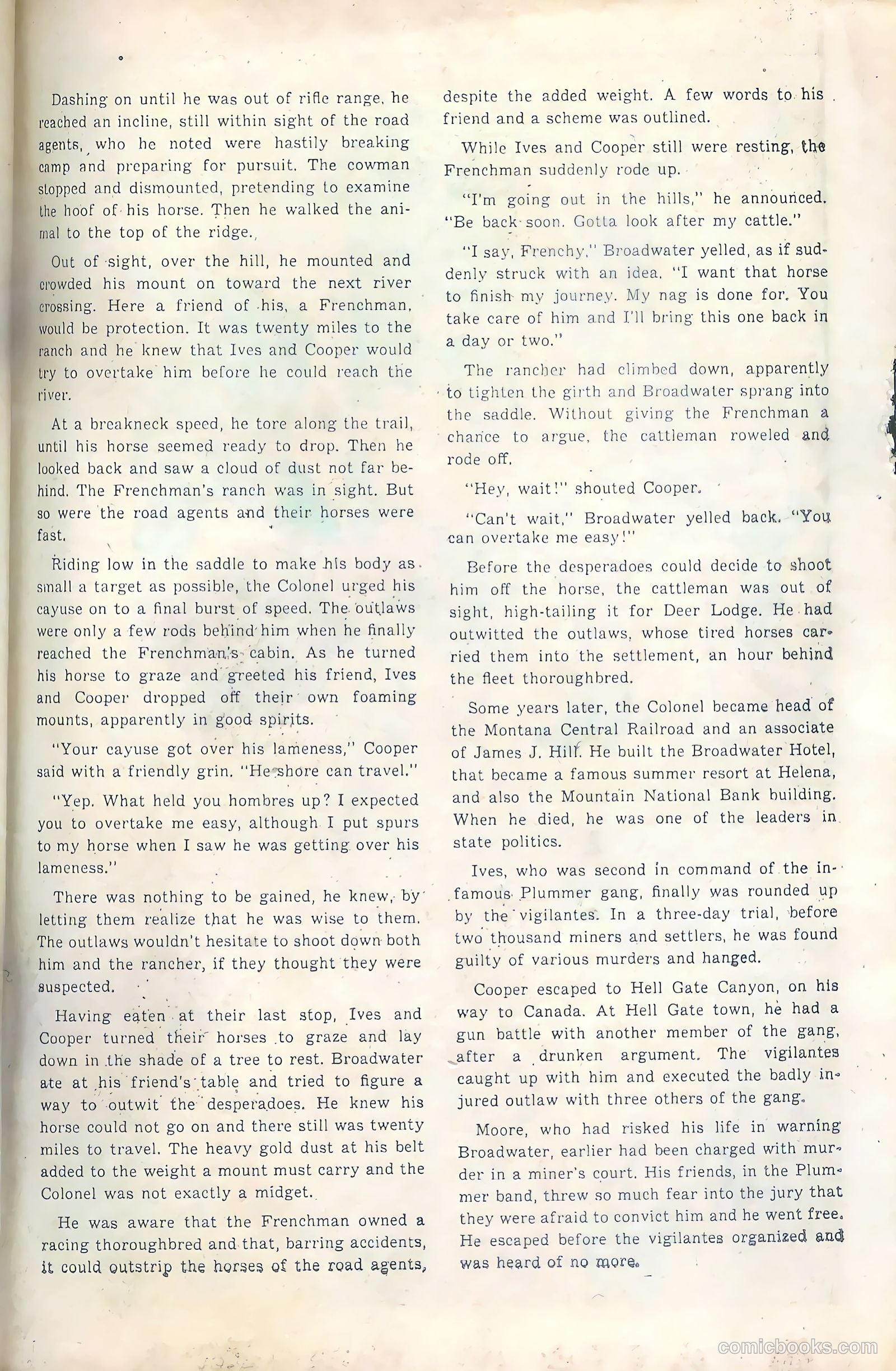 Western Adventures #3 — page 31 of 36