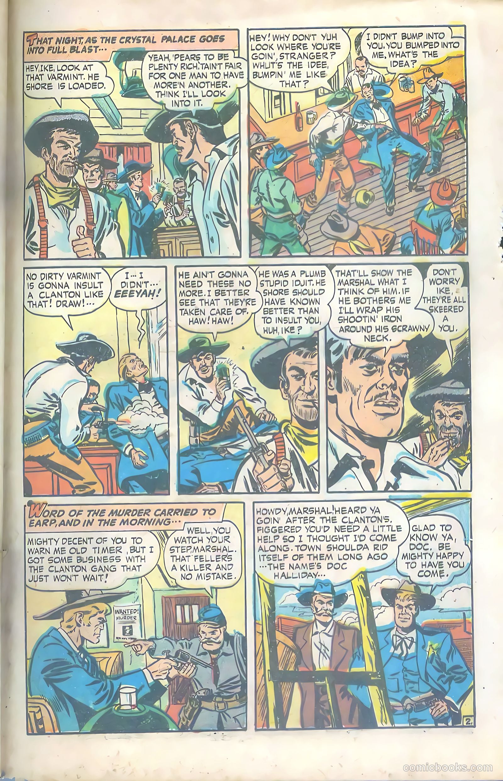 Western Adventures #3 — page 33 of 36