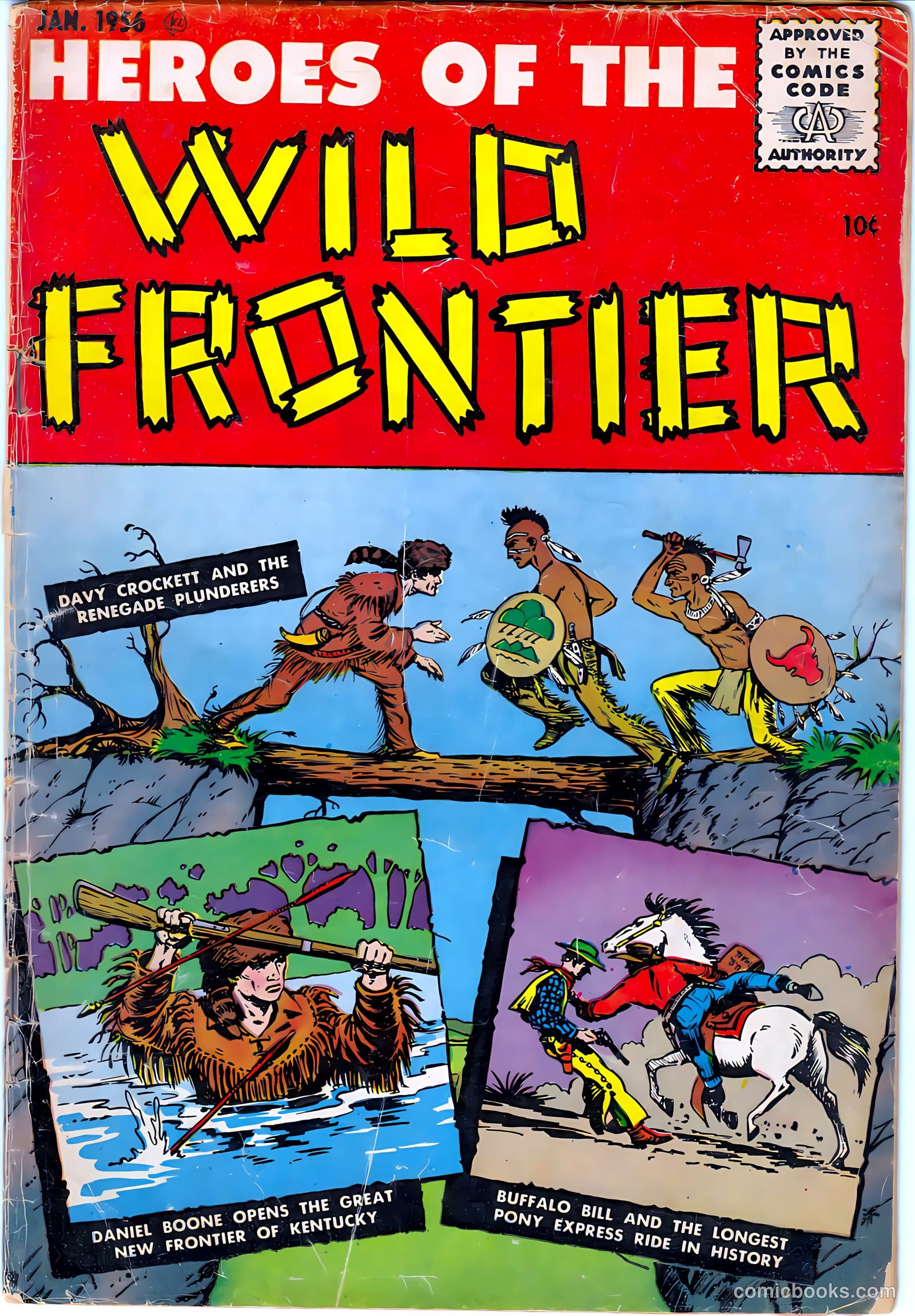 Heroes of the Wild Frontier #1 — page 1 of 36