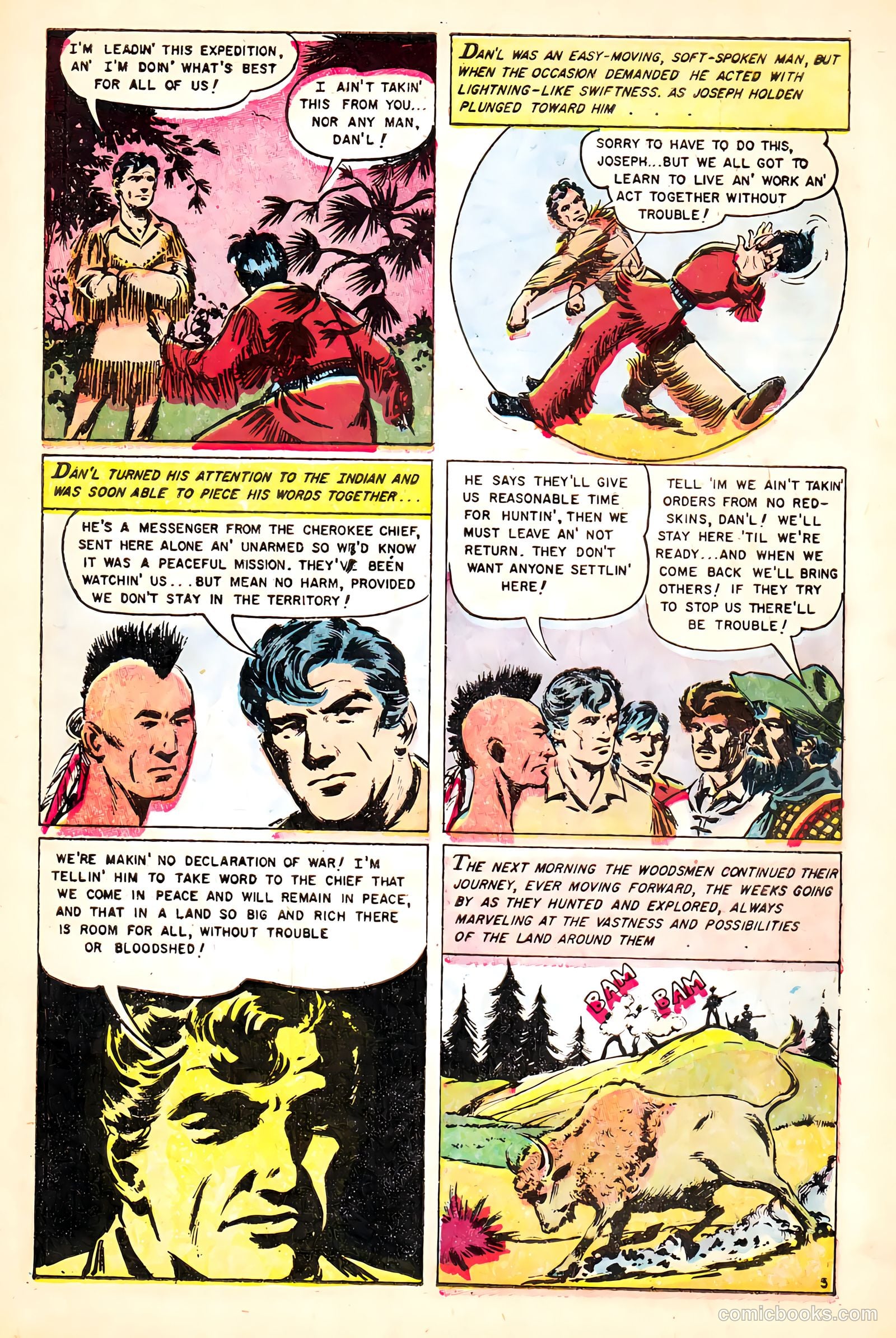 Heroes of the Wild Frontier #1 — page 7 of 36